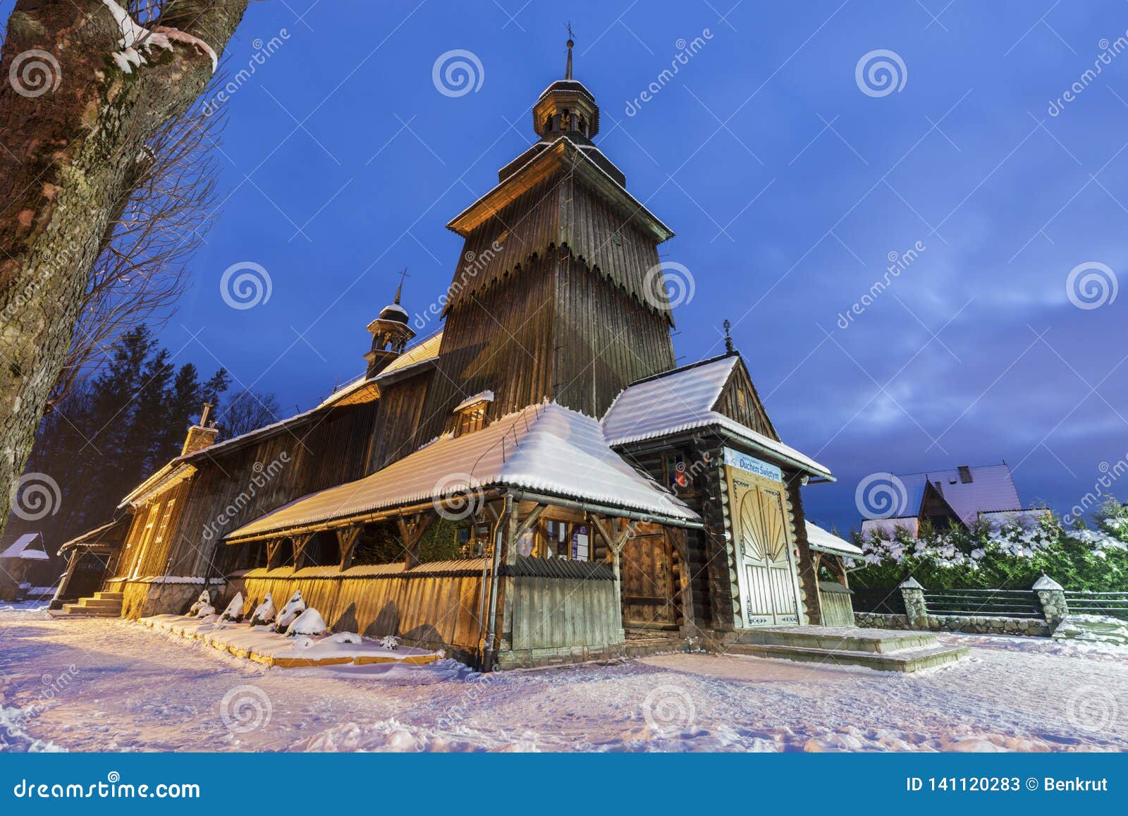 church of st. john the evangelist in zakopane