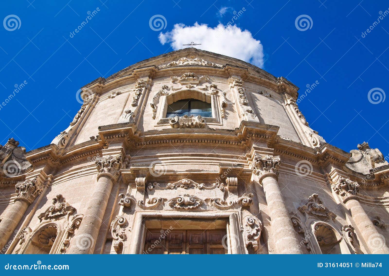 church of st. matteo. lecce. puglia. italy.