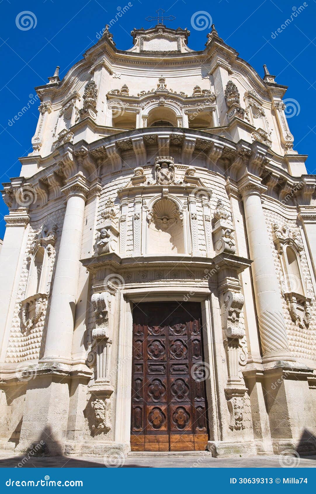 church of st. matteo. lecce. puglia. italy.