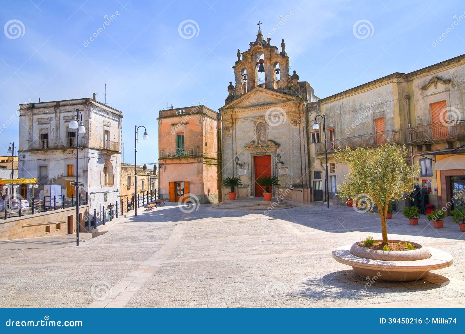 church of st. rocco. montescaglioso. basilicata. italy.