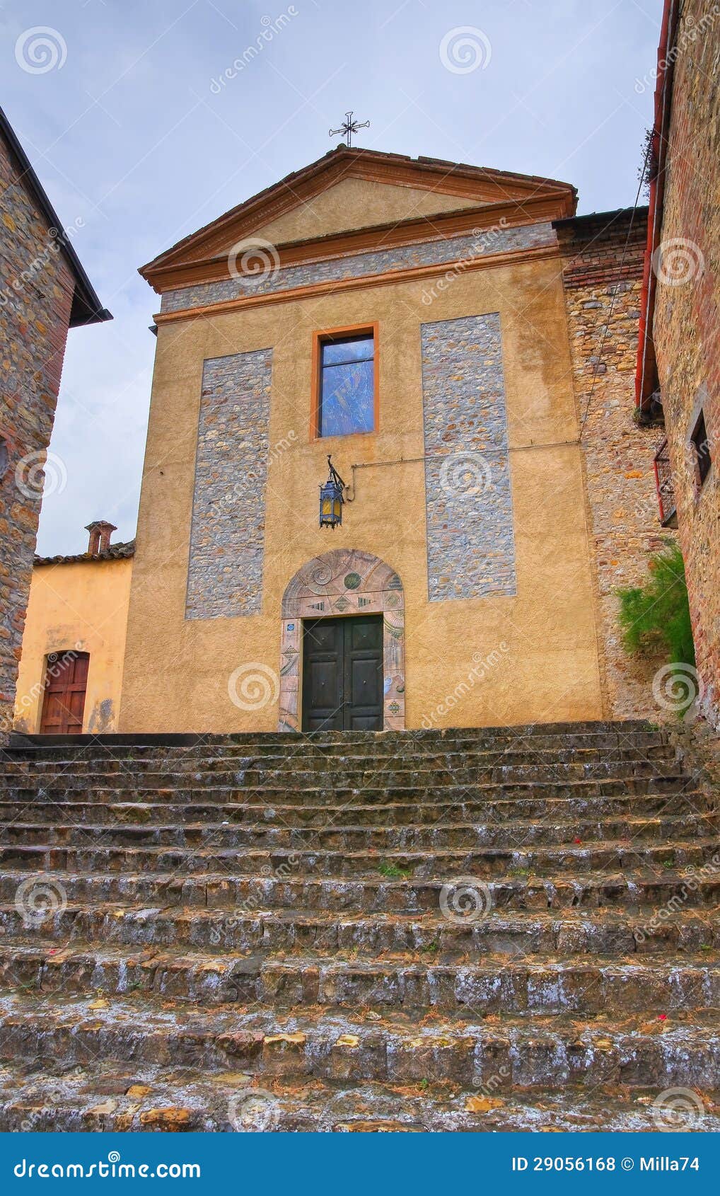 church of st. silvestro. salsomaggiore. emilia-romagna. italy.