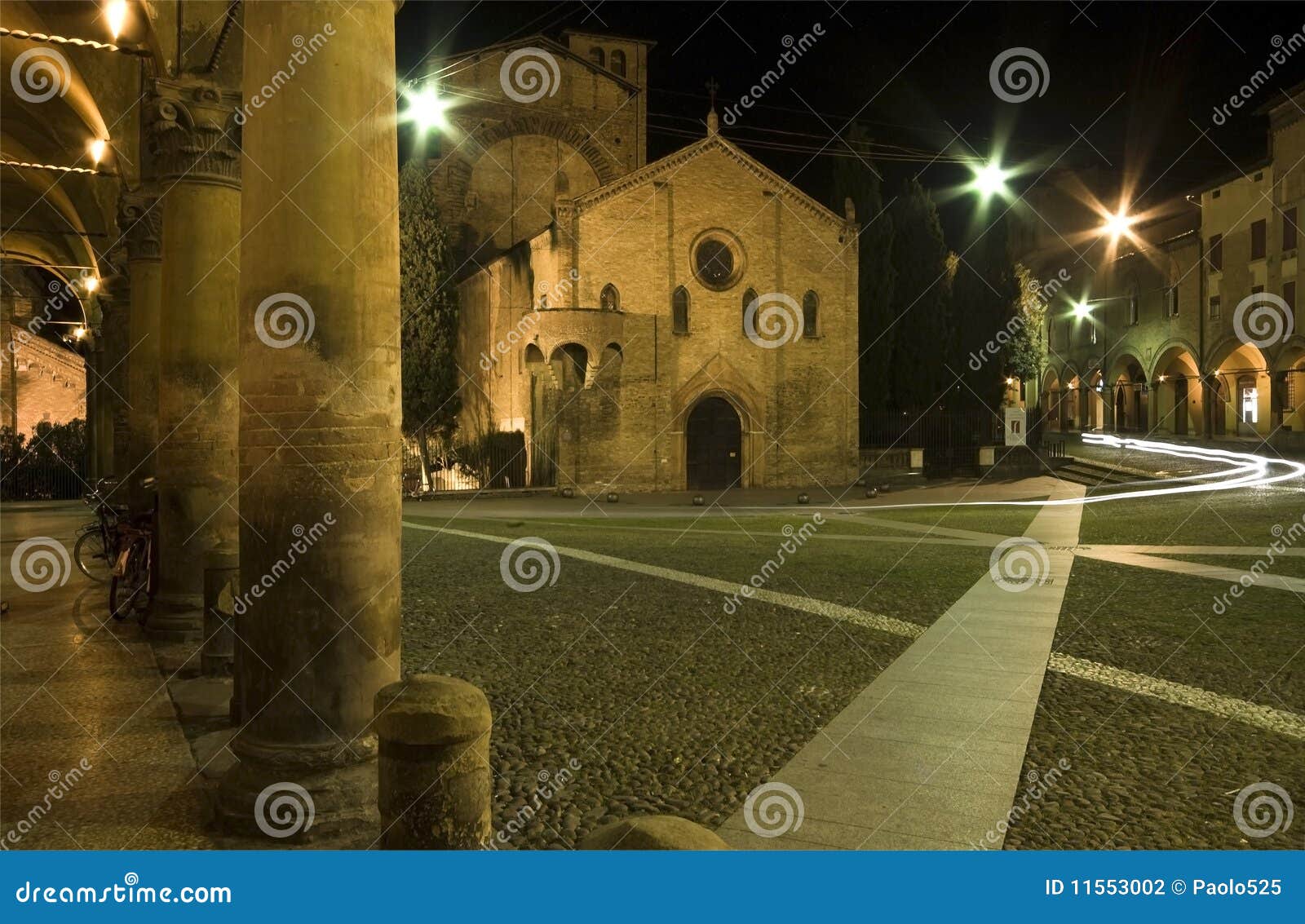 church st. stefano, bologna, italy