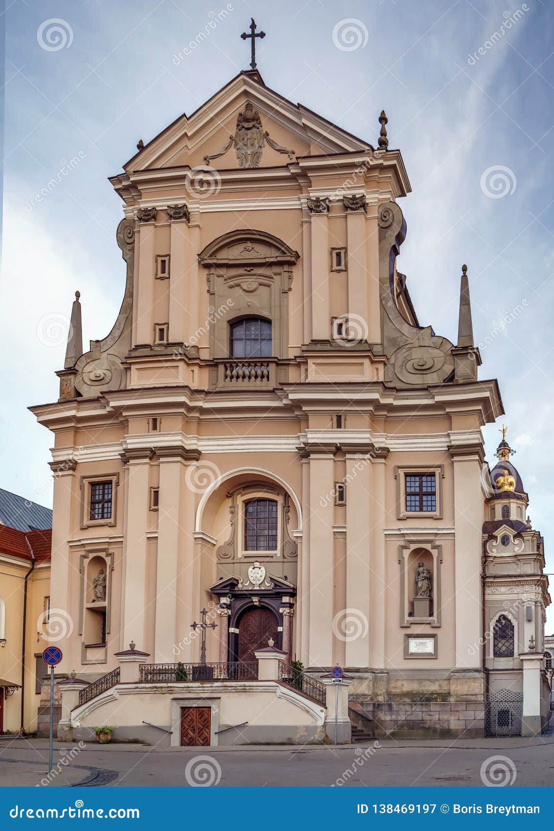 church of st. teresa, vilnius, lituania