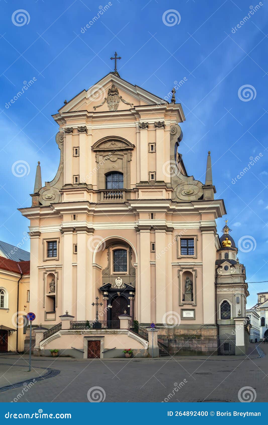 church of st. teresa, vilnius, lituania