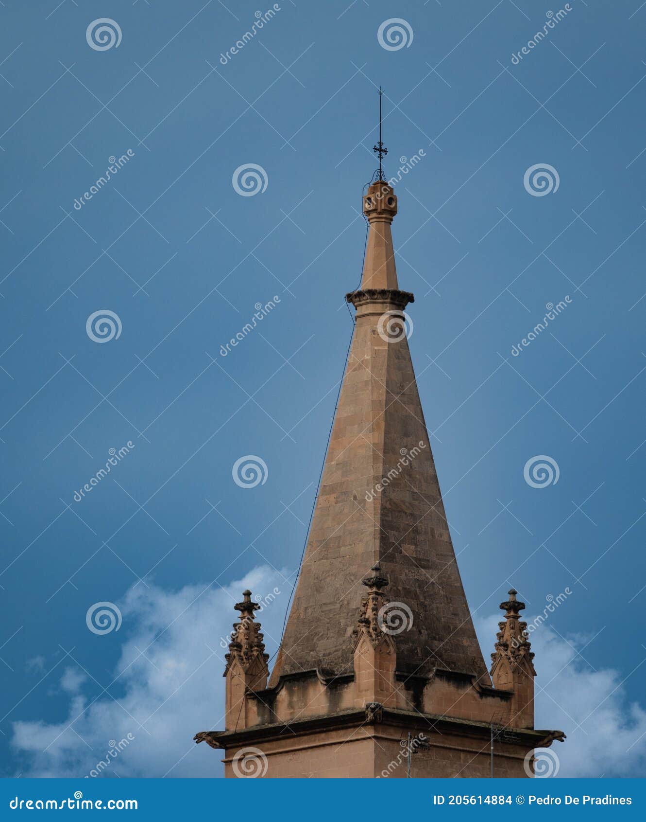 church steeple in el terreno palma