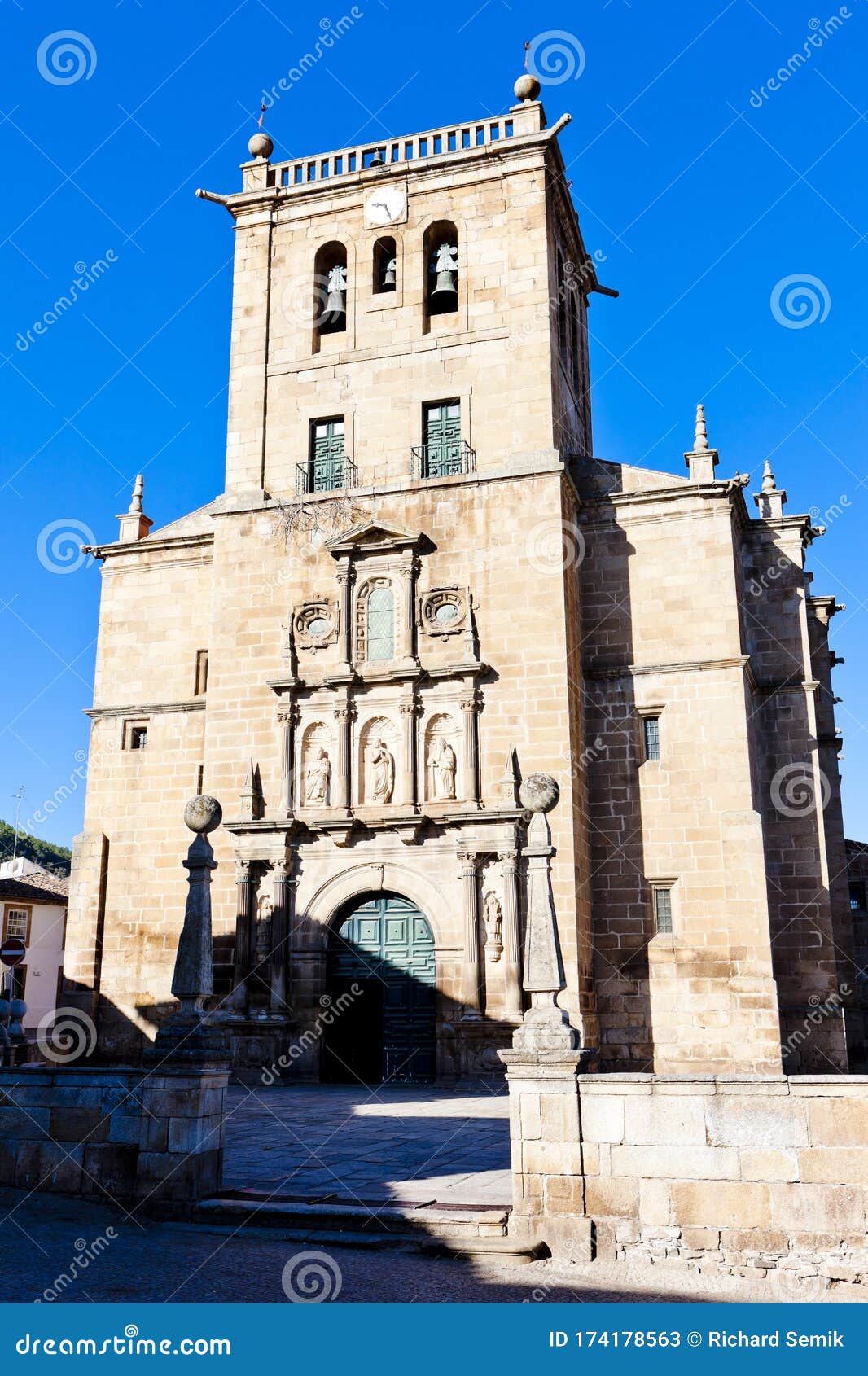 church in torre de moncorvo, tras-os-montes, portugal