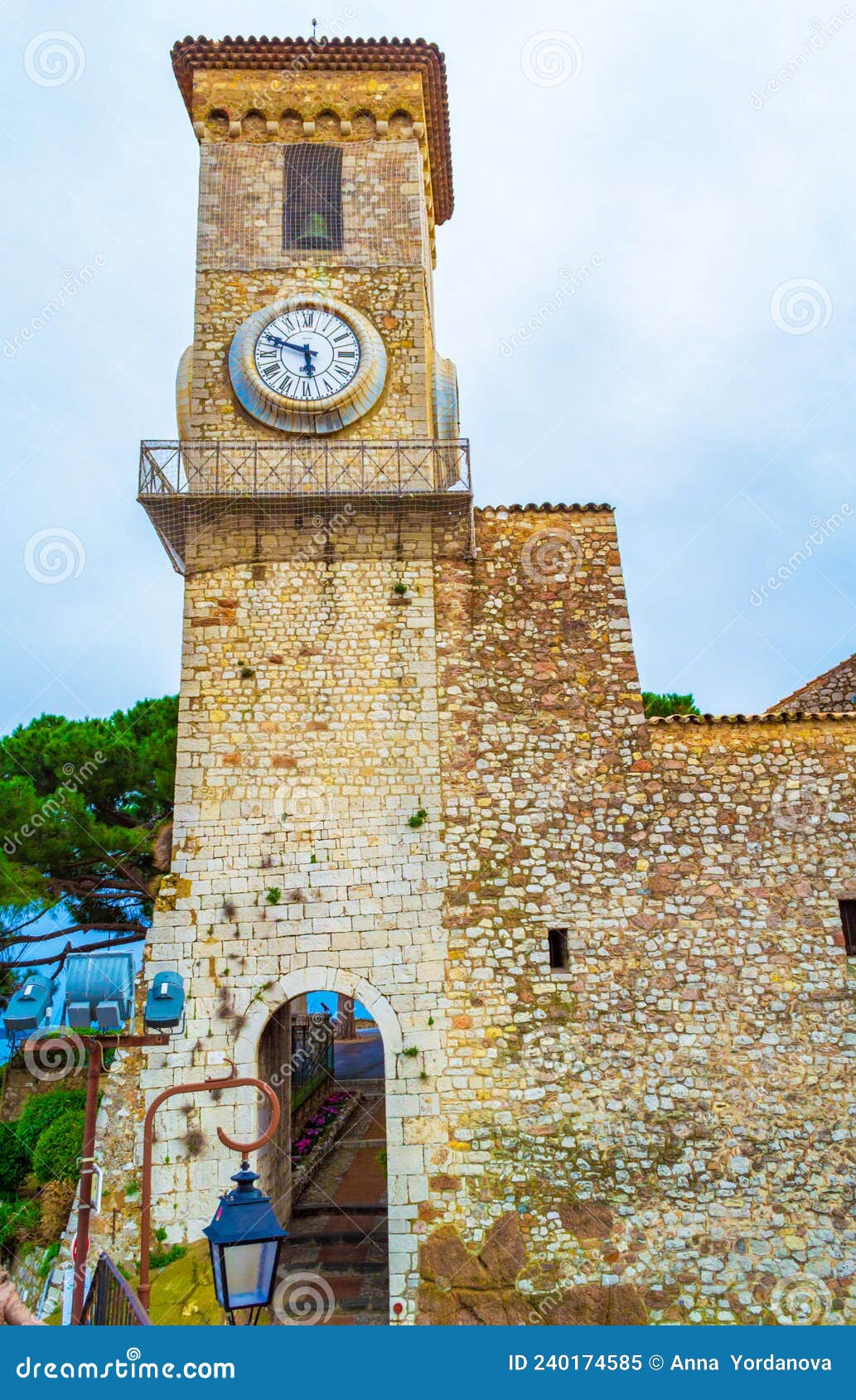 church tower of cannes french riviera