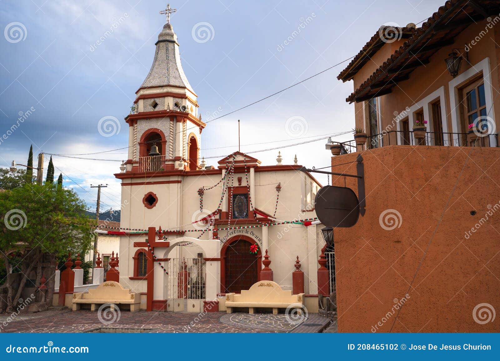 Church of the Town of La Yerbabuena in the Municipality of Mascota