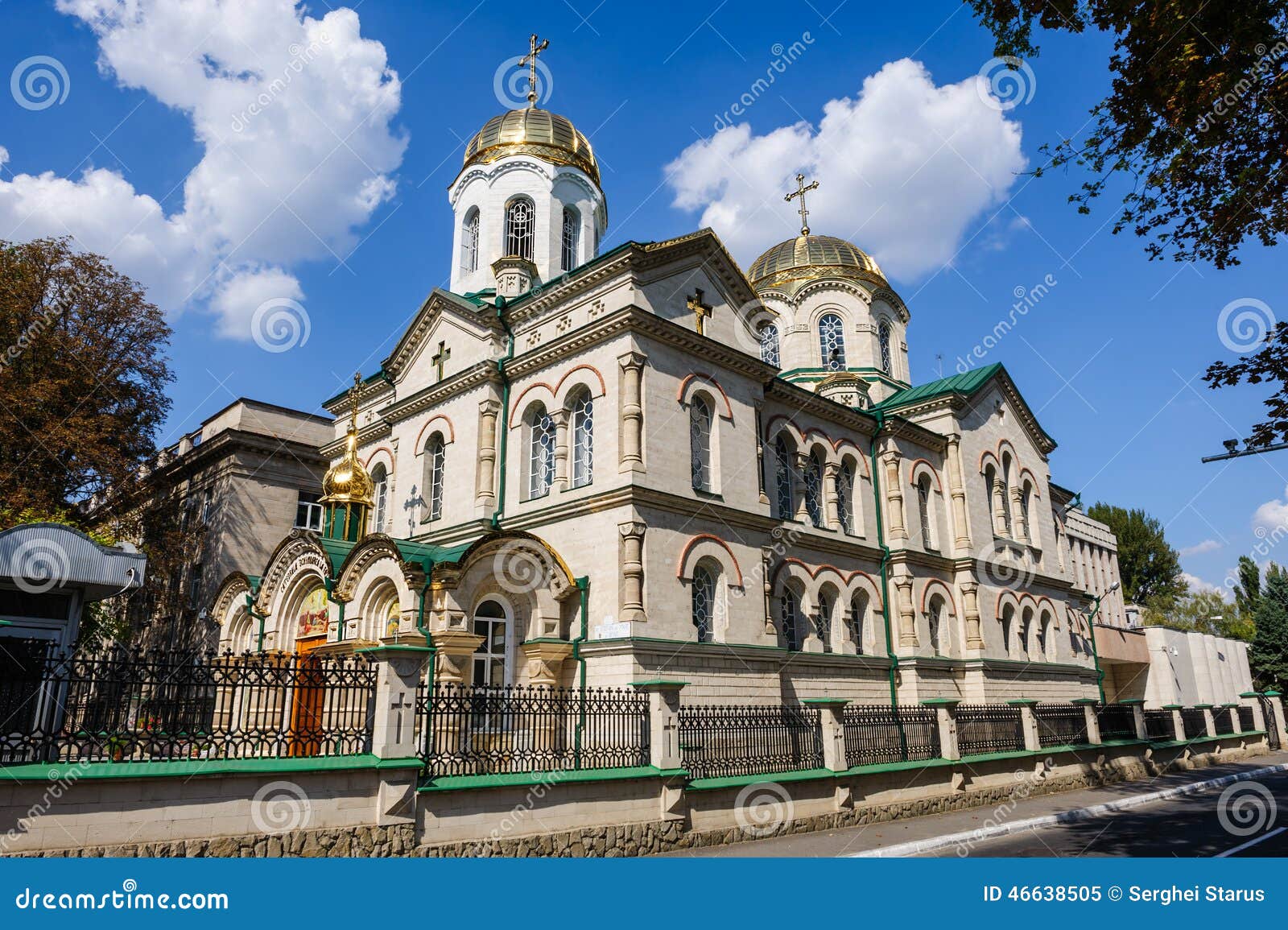 Church of Transfiguration in Chisinau, Moldova Stock Image Image of