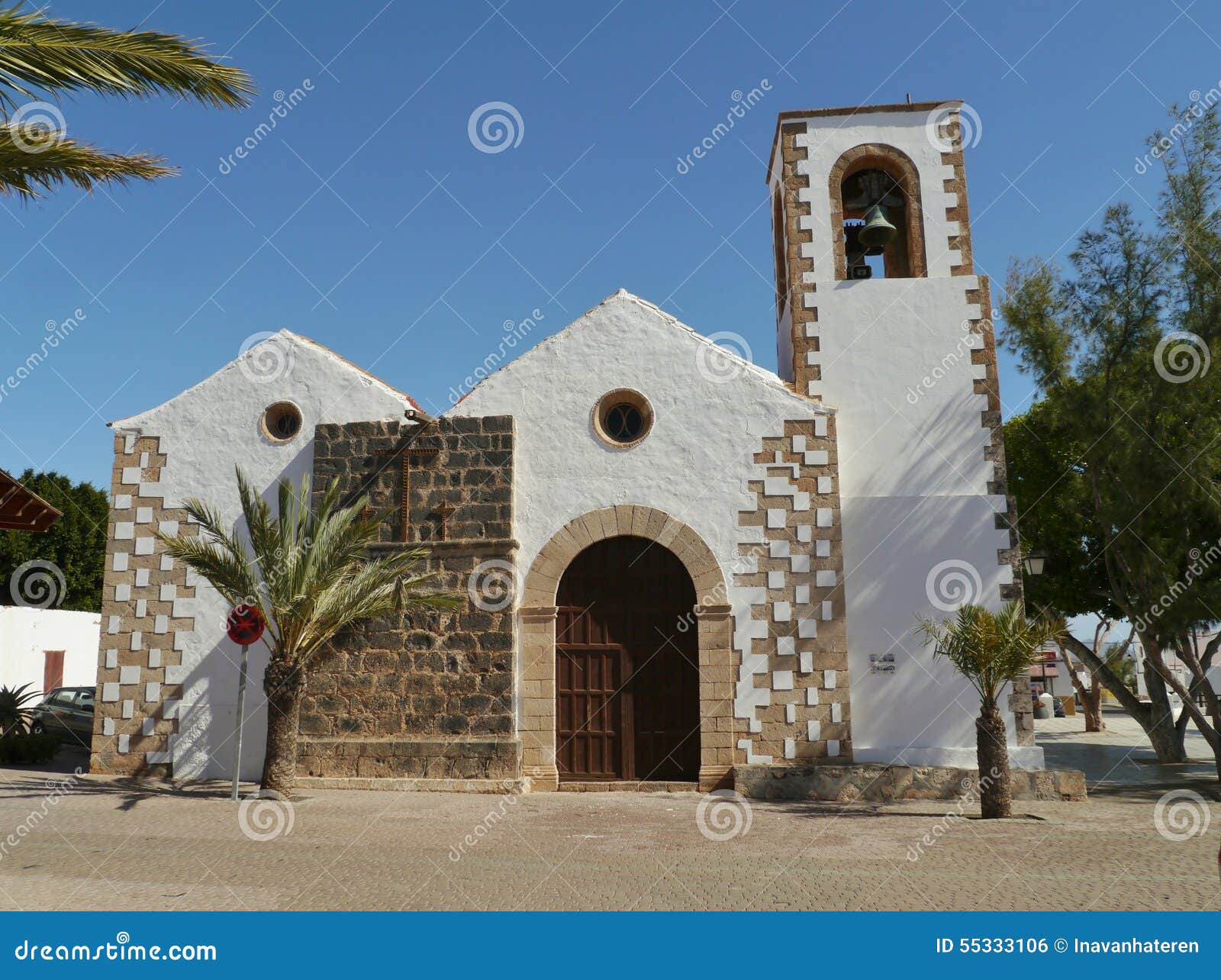 the church of tuineje on fuerteventura