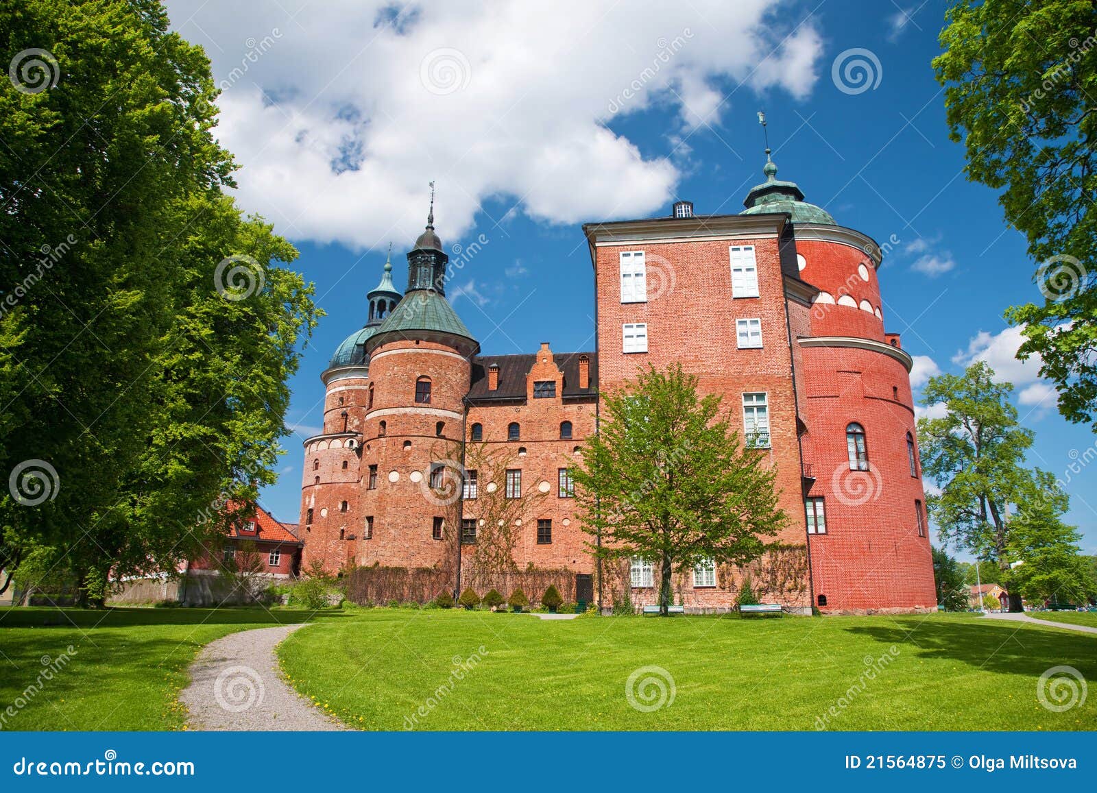 Château de Gripsholm image stock. Image du europe, ville 21564875