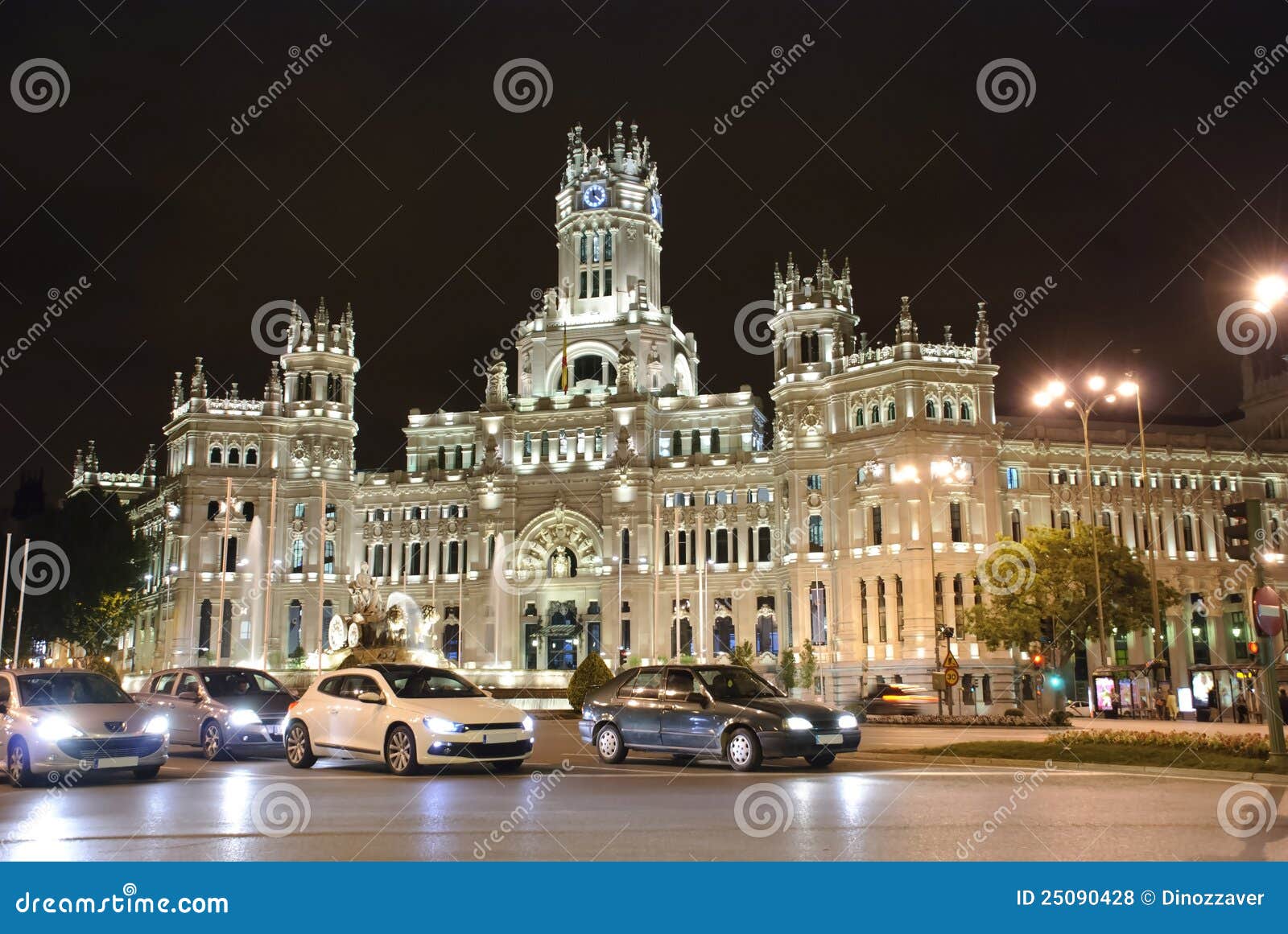 Cibeles De Noc palacio. Cibeles de Madrid noc palacio Spain