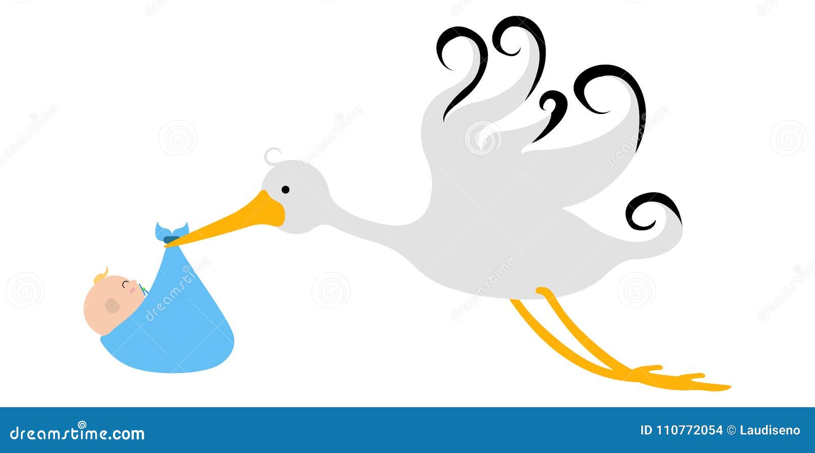 Cicogna Gonfiabile 75 Cm Per Feste - Decorazione Colorata Per Nascite E Baby Shower - Foto 11