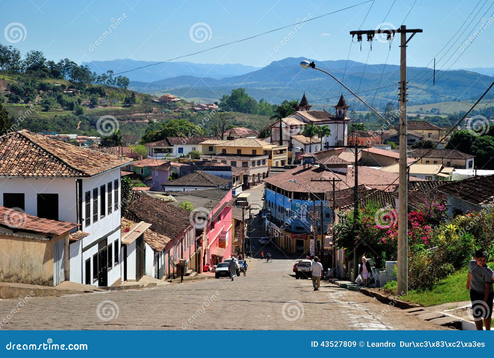 Cidade De Minas Gerais Historical Imagem de Stock Editorial Imagem de