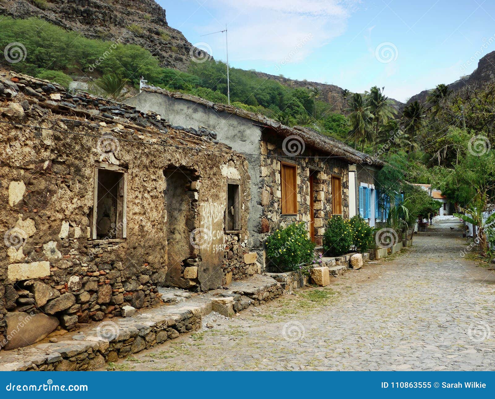 rua de banana, cidade velha, santiago, cape verde