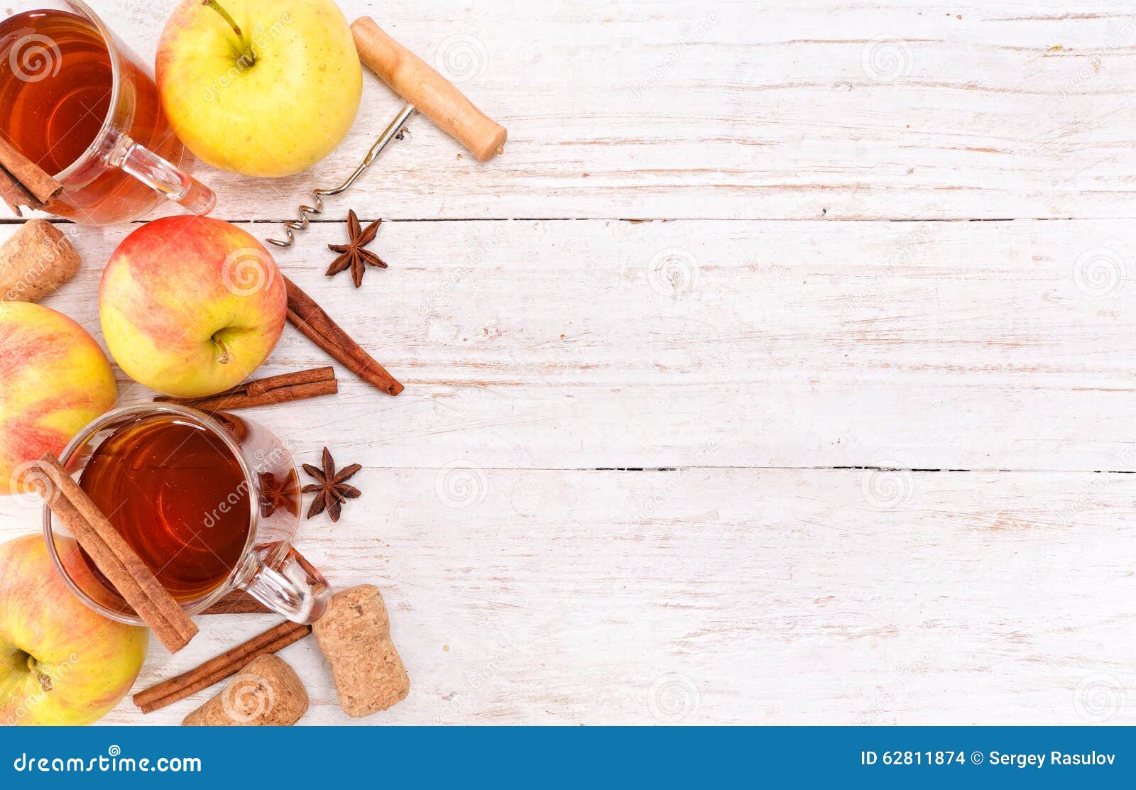 Cider. Background. stock photo. Image of gluhwein, apple - 62811874