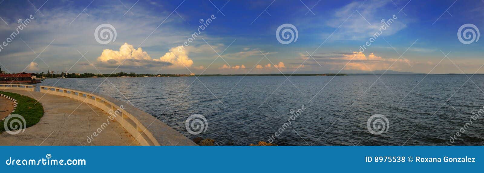 cienfuegos bay panorama, cuba