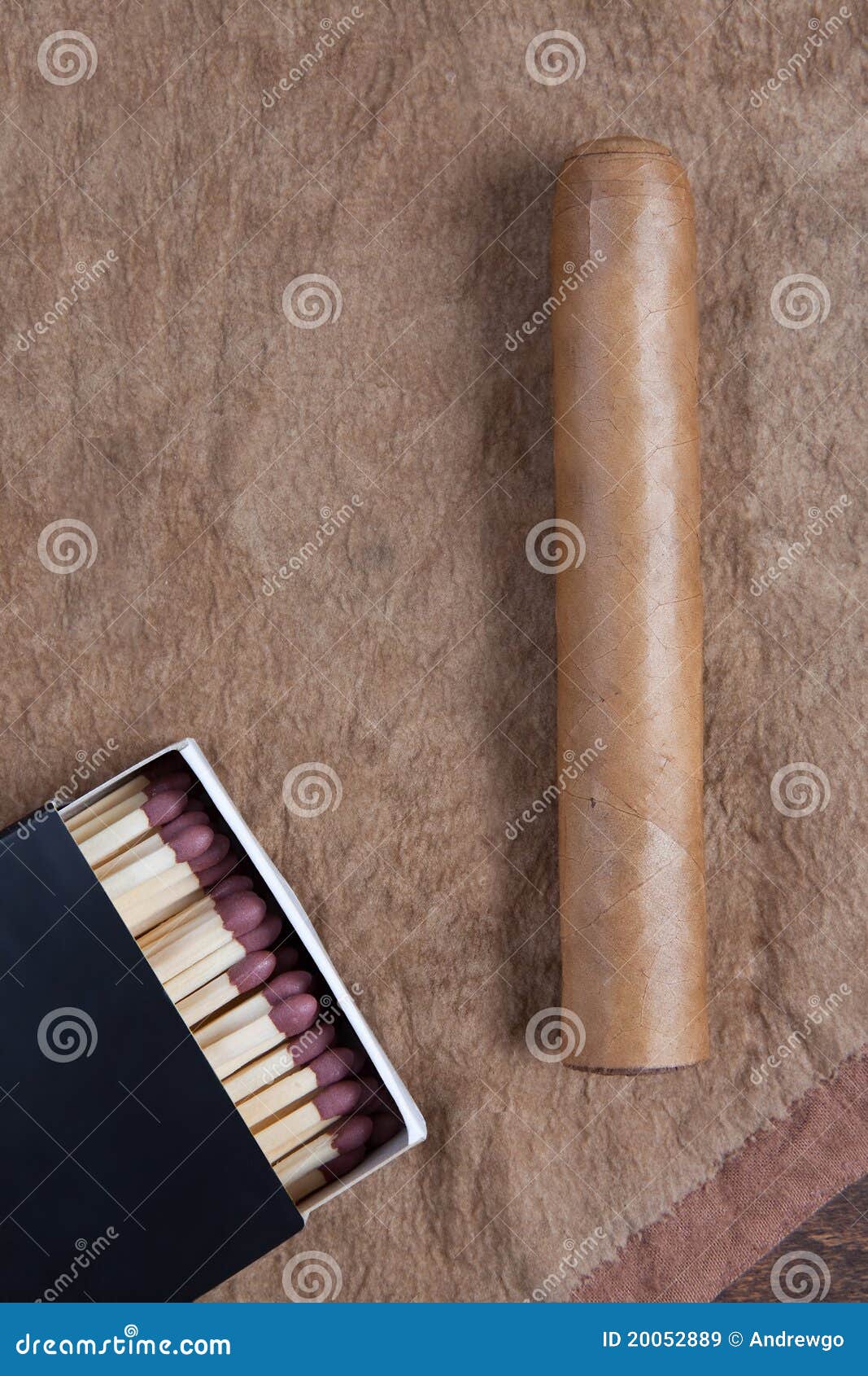 Cigar and matches. stock image. Image of smoke, cigar 20052889