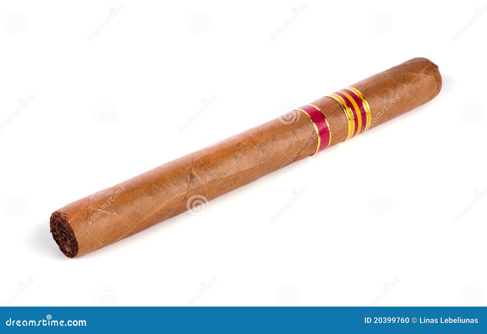 Cigare cubain photo stock. Image du fond, isolement, produit - 20399760