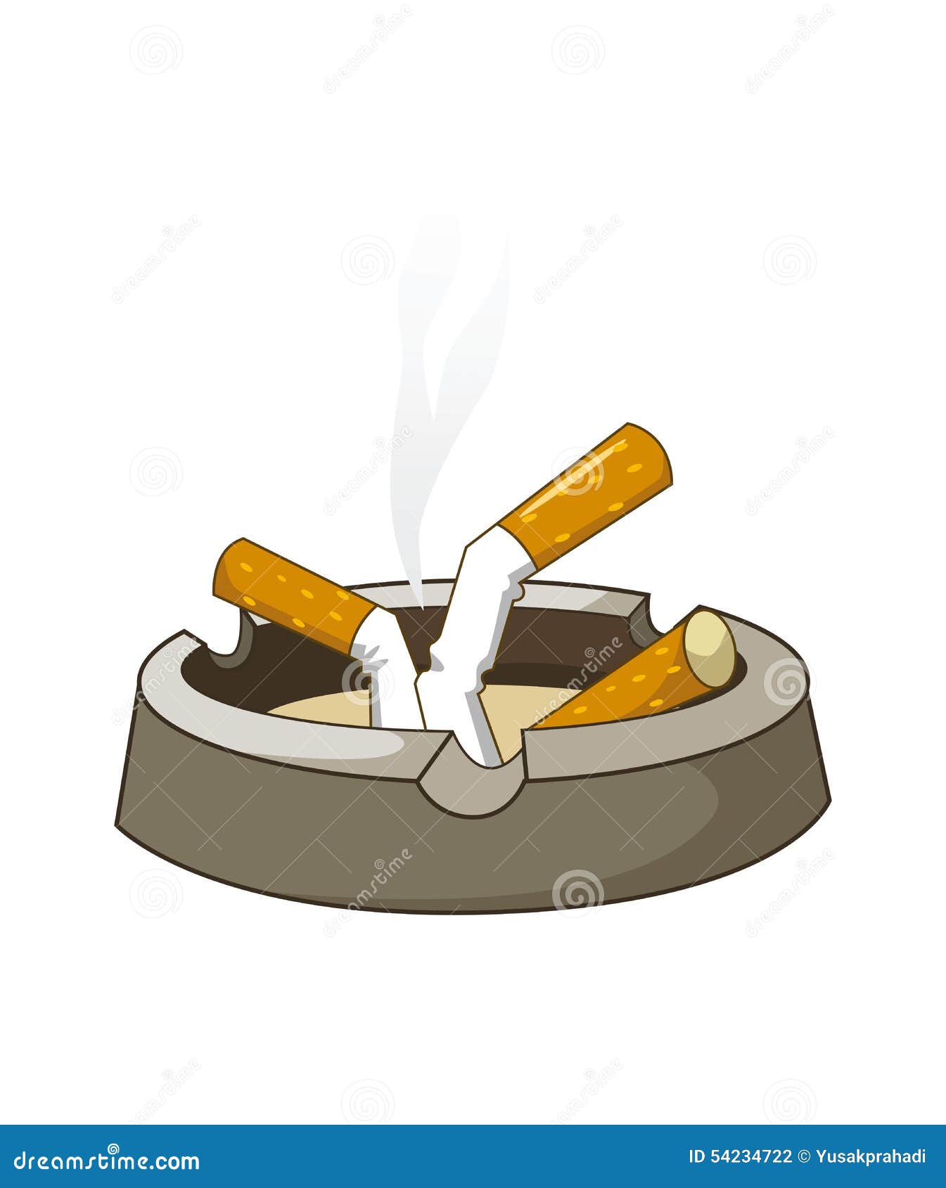 cigaretes on ashtray
