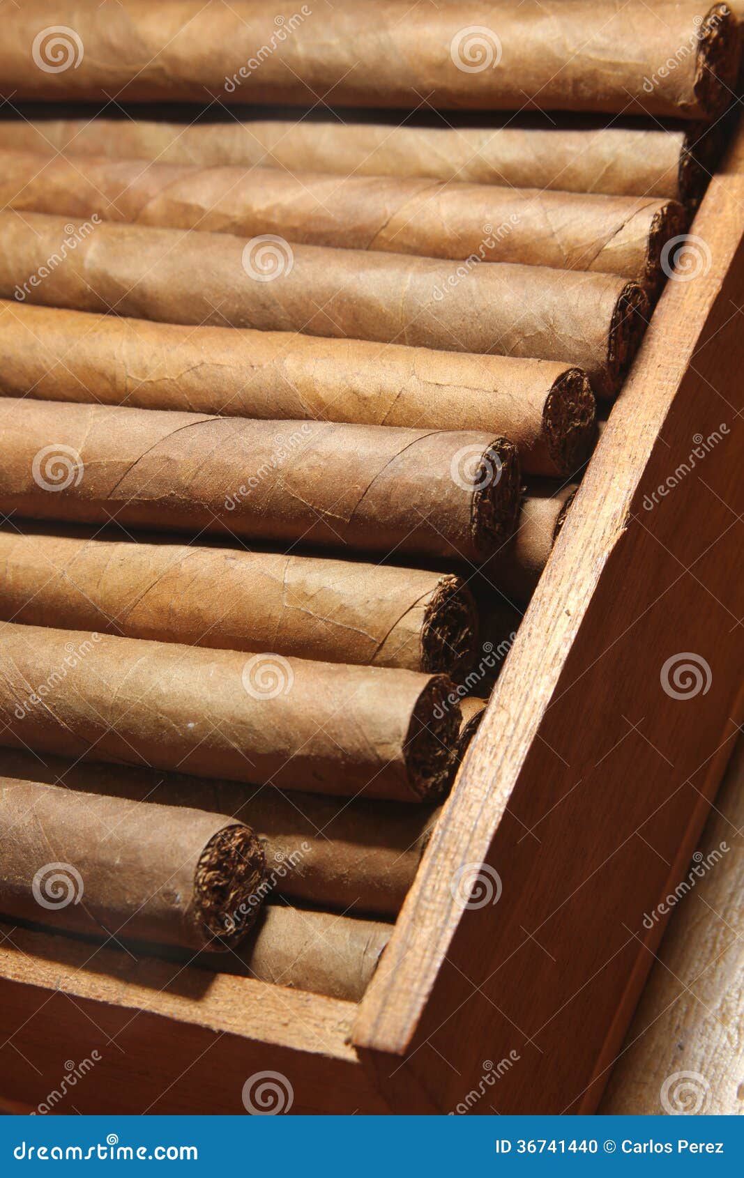 Cigars box stock photo. Image of smoke, cigars, cuba 36741440