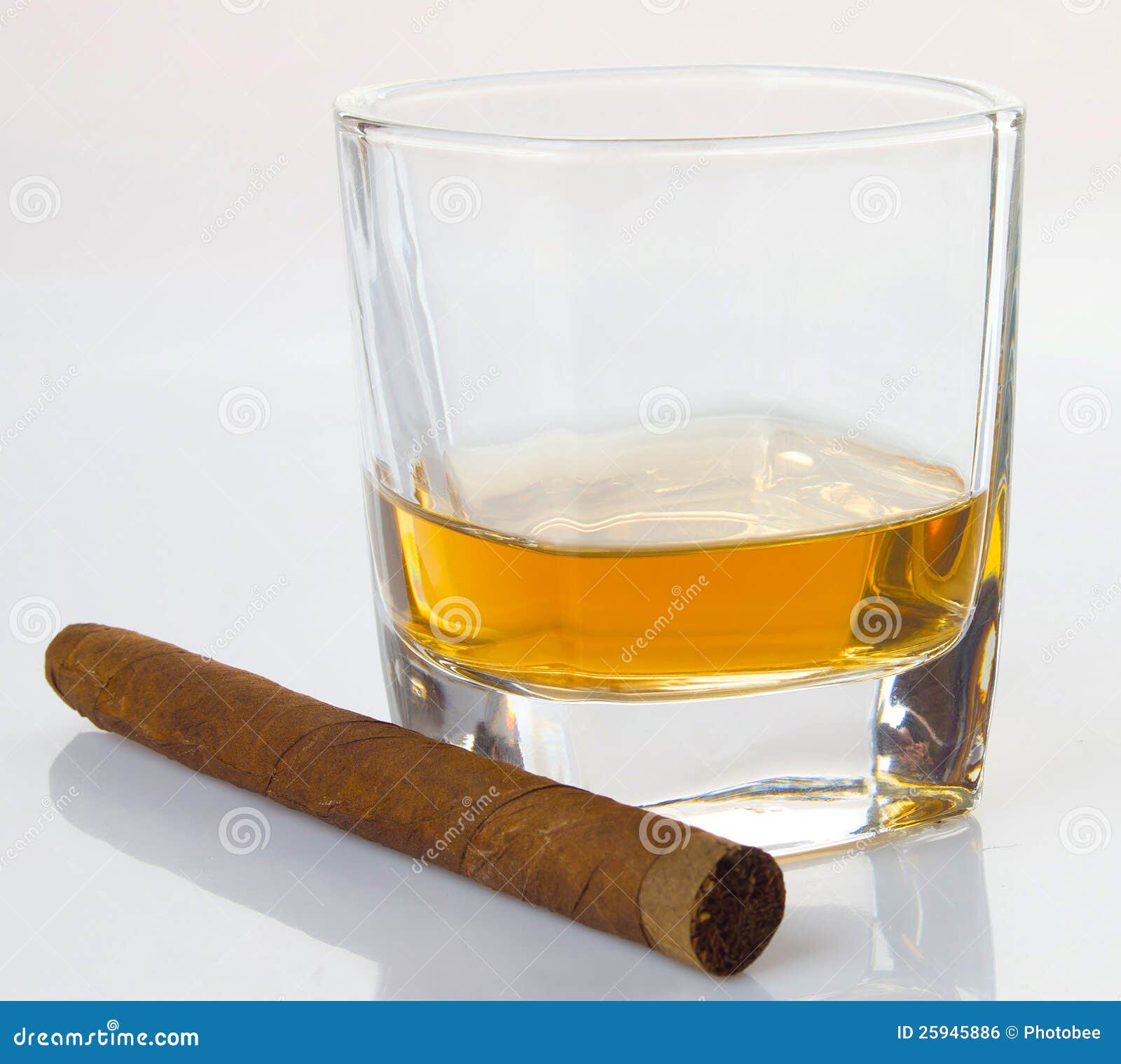 cigars and whiskey