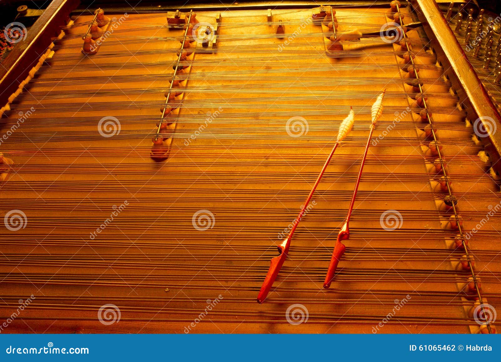 Cimbalom String Music Instrument Stock Photo Image of cembalo