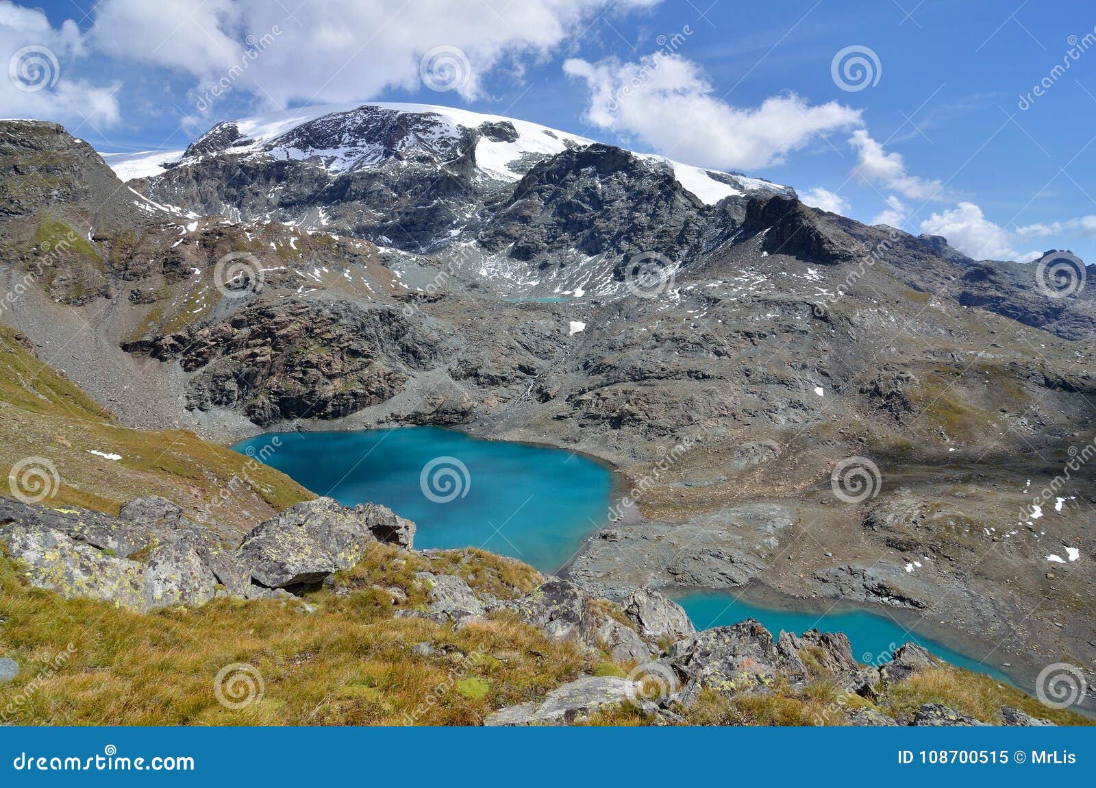 cime bianche, valle d`aosta, italy