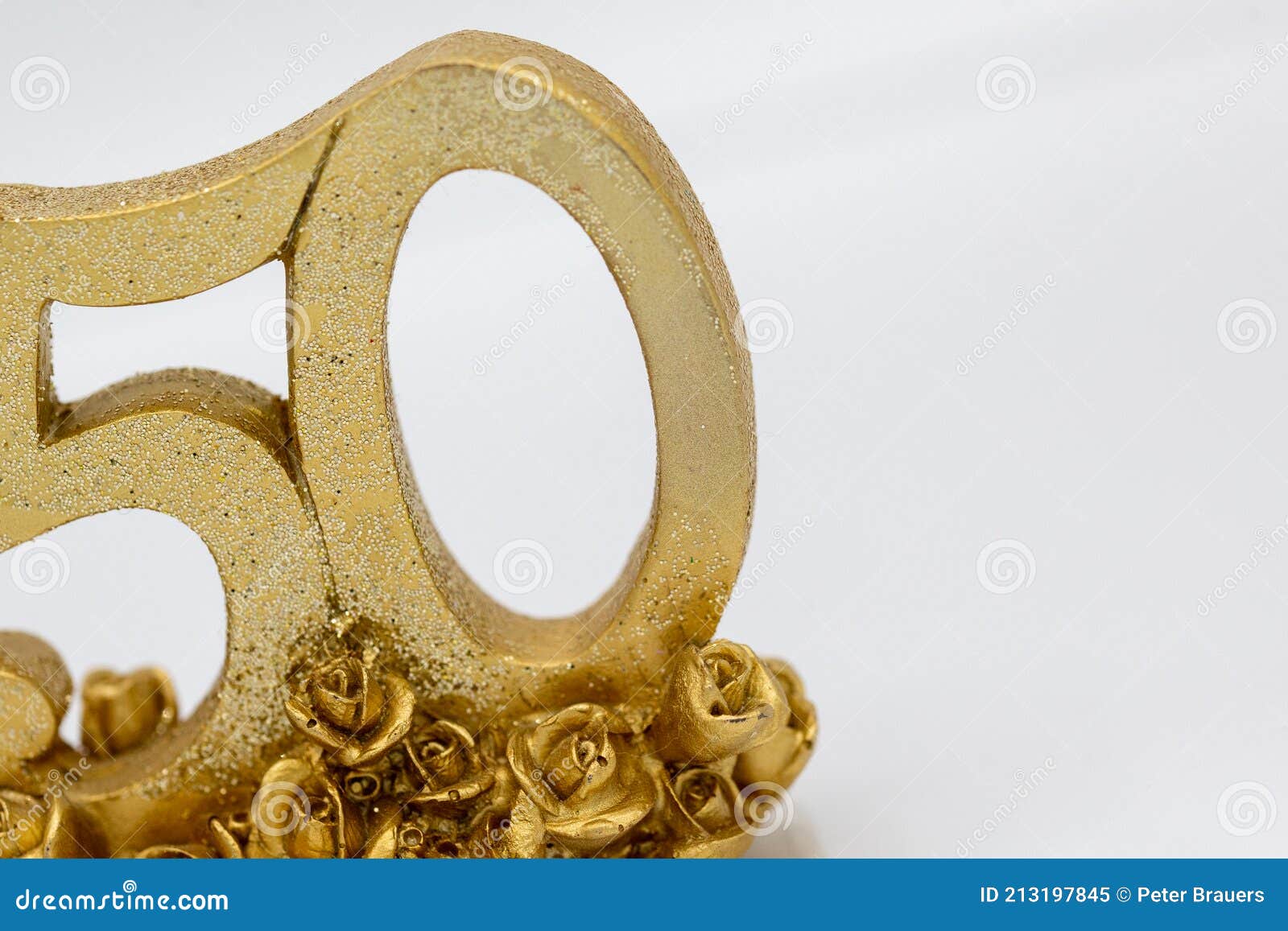 1pc Decoración Fondo Aniversario Bodas Oro Número 50 Blanco - Temu