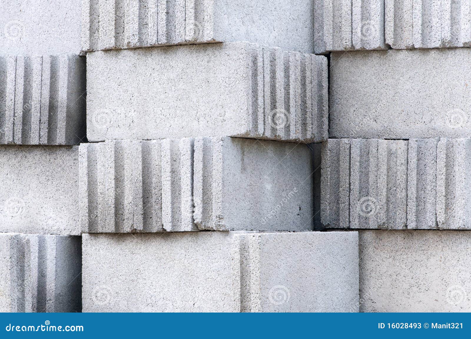 Cinder Block Brick. stock image. Image of blocks, block - 16028493