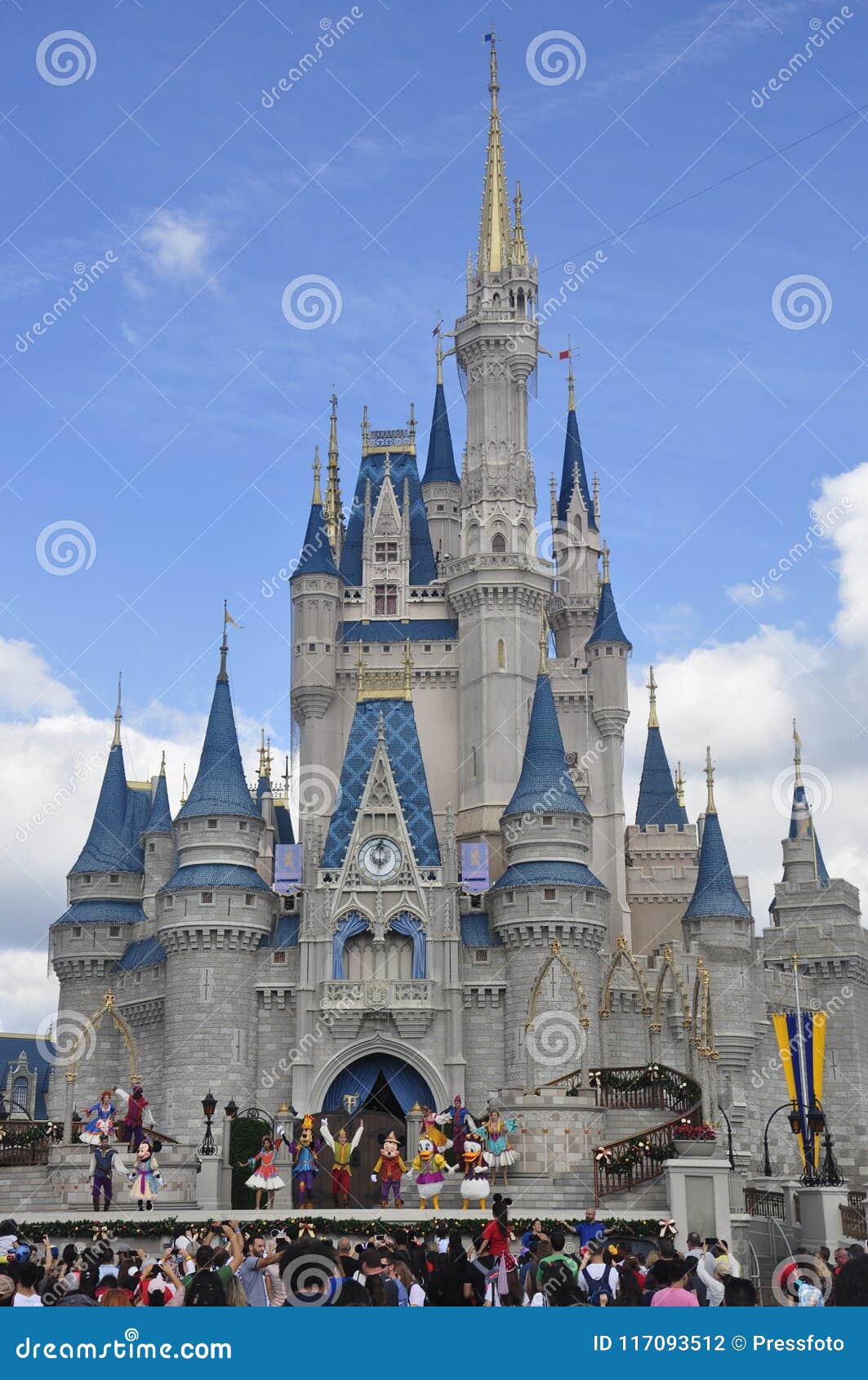 Cinderella Castle At Magic Kingdom Park Walt Disney World Resort Orlando Florida Usa Editorial Photography Image Of Attractions Magic