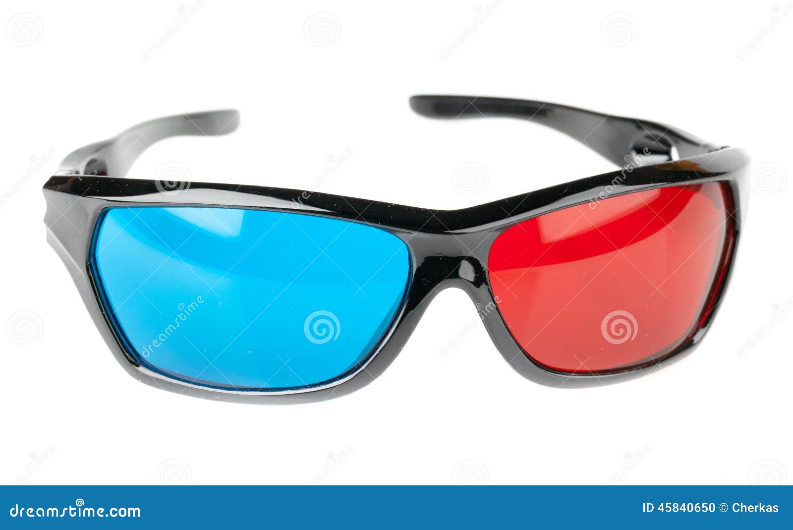 Cinema glasses stock photo. Image of illusion, glass 45840650