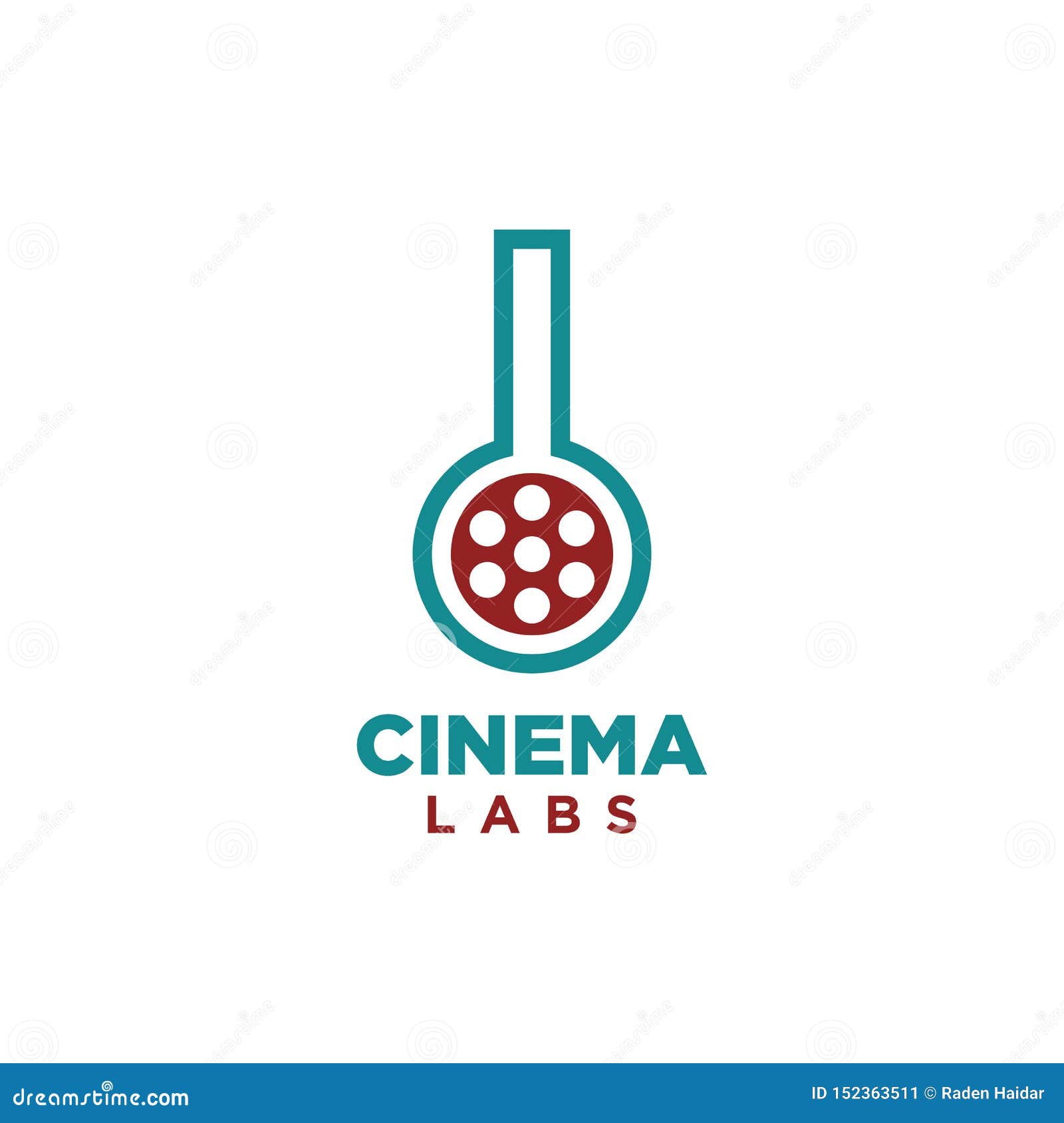 Labs Logo Concept With House Style Premium Vector | CartoonDealer.com ...