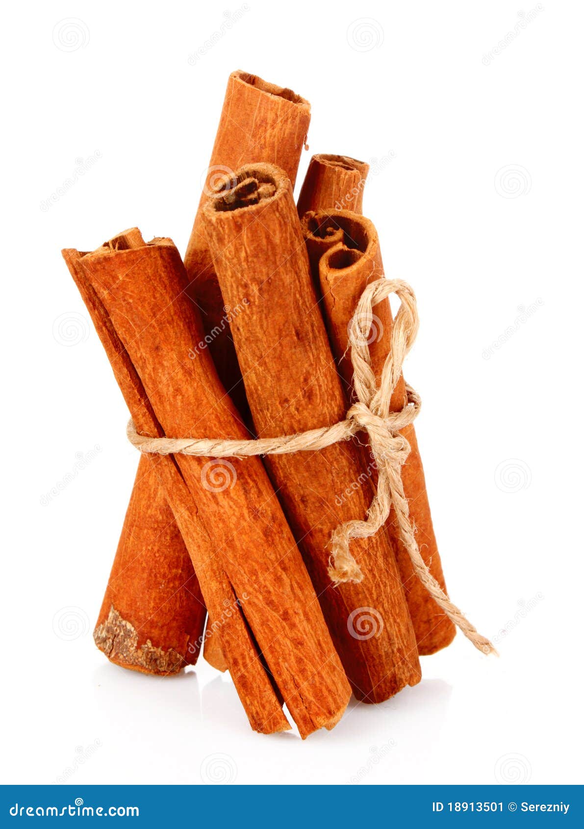 Cinnamon Bark Isolated Stock Image Image Of Tasty Condiment 18913501