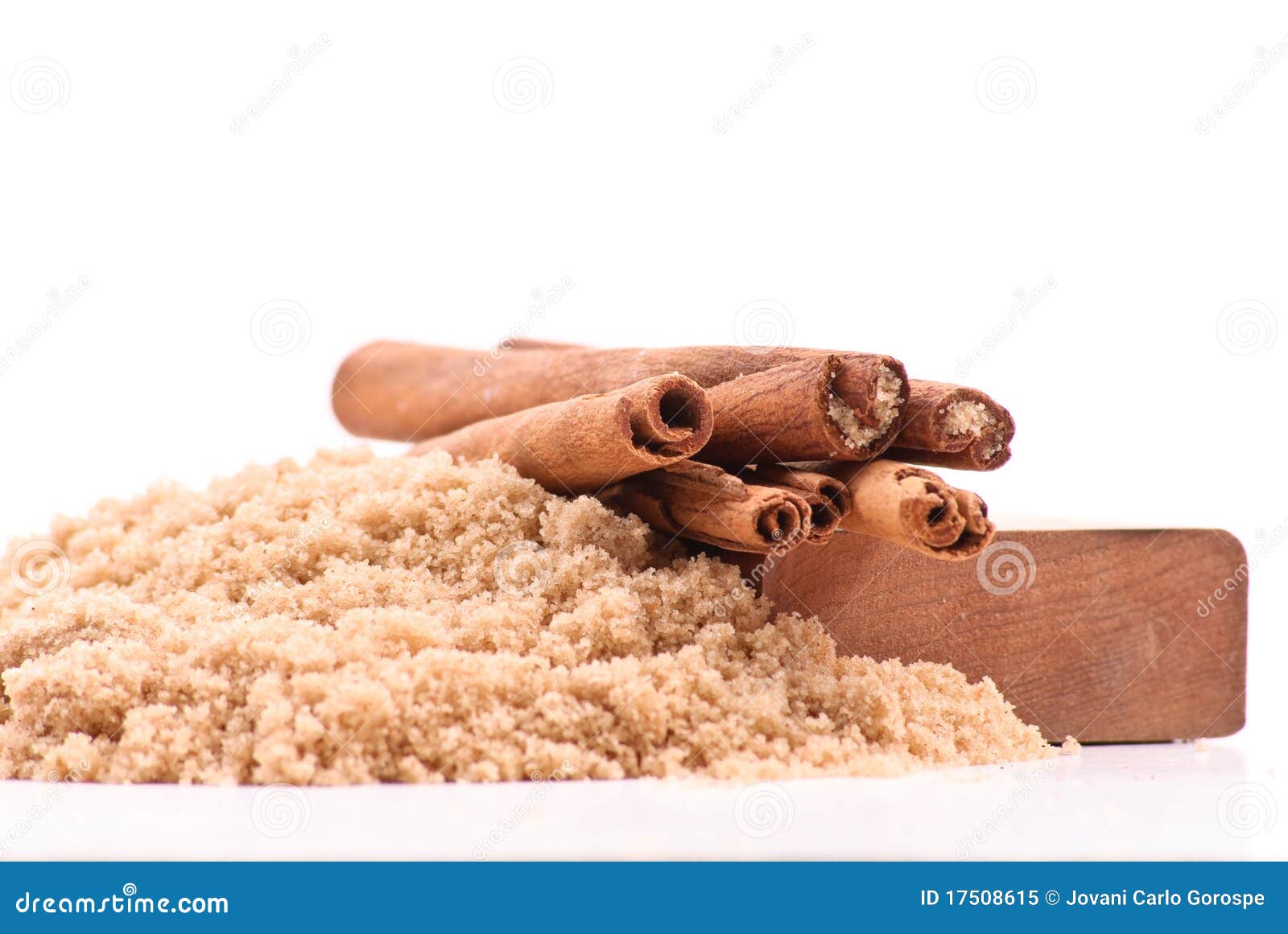 Cinnamon and Brown Sugar stock image. Image of advent 17508615