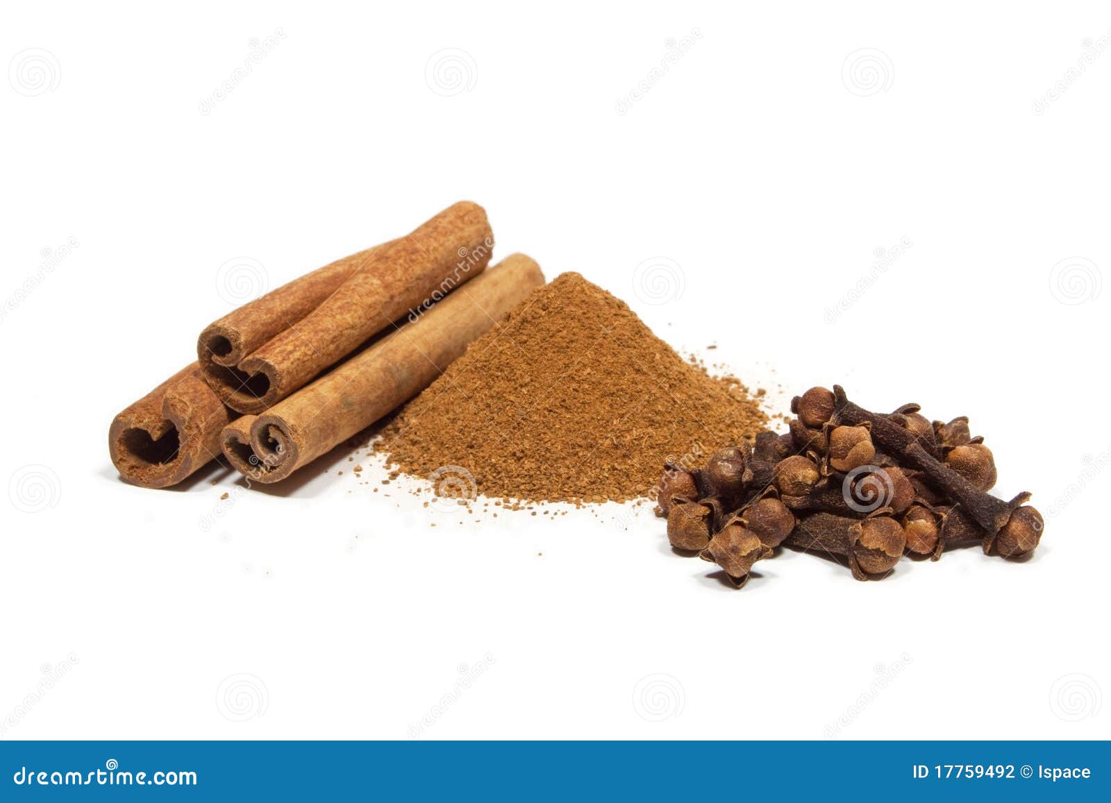 Cinnamon, clove stock photo. Image of ground, leaf, brown 17759492