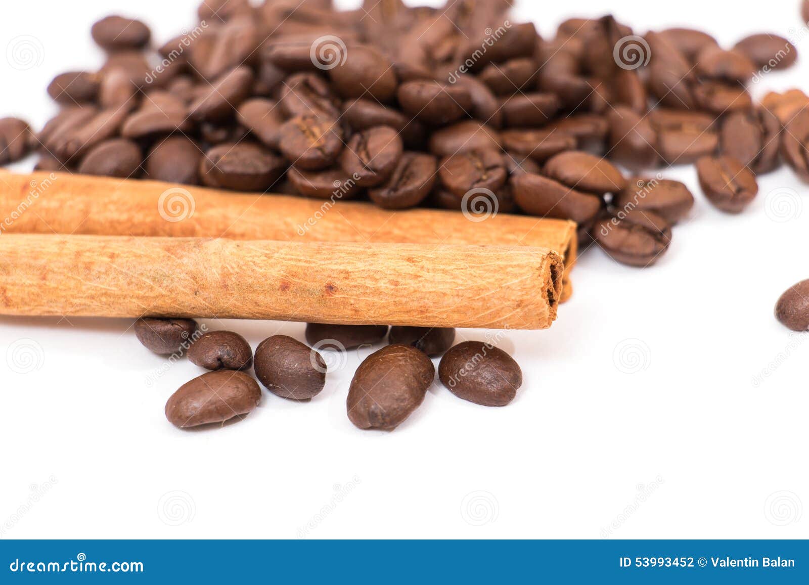 Cinnamon and coffee stock photo. Image of coffee, bean 53993452