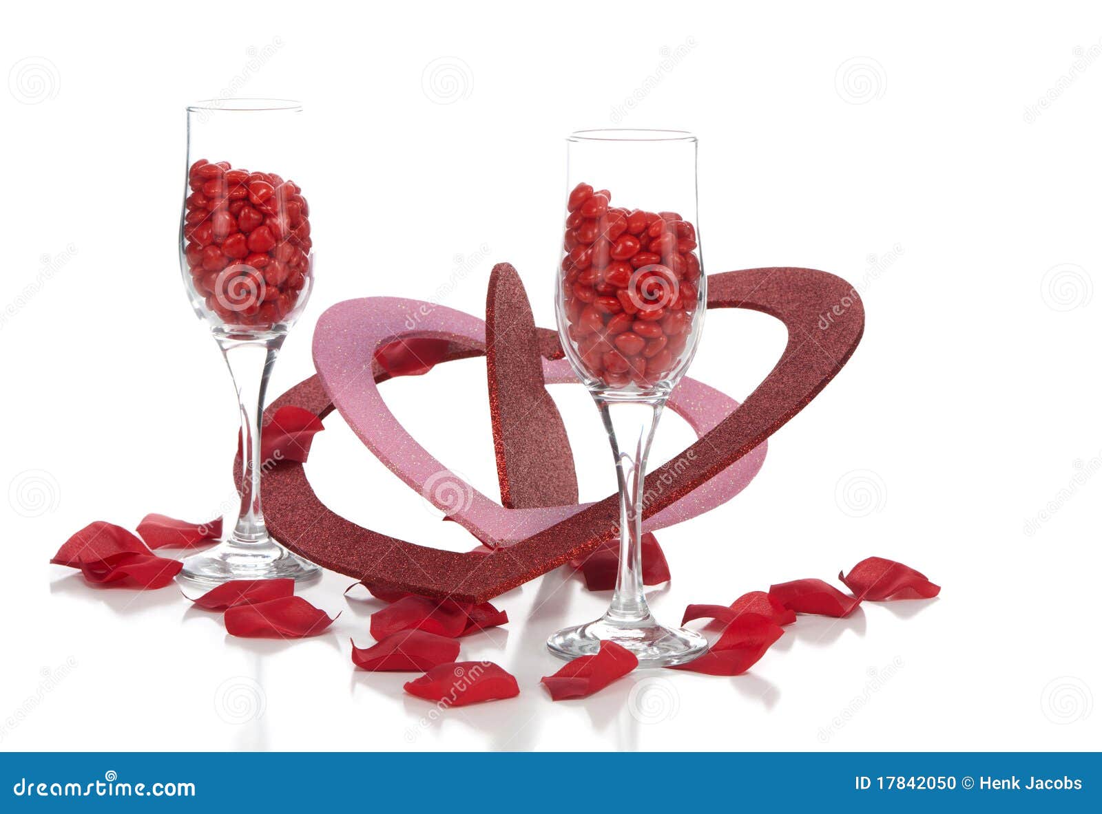 Cinnamon Hearts and Valentines Stock Photo Image of propose, glass