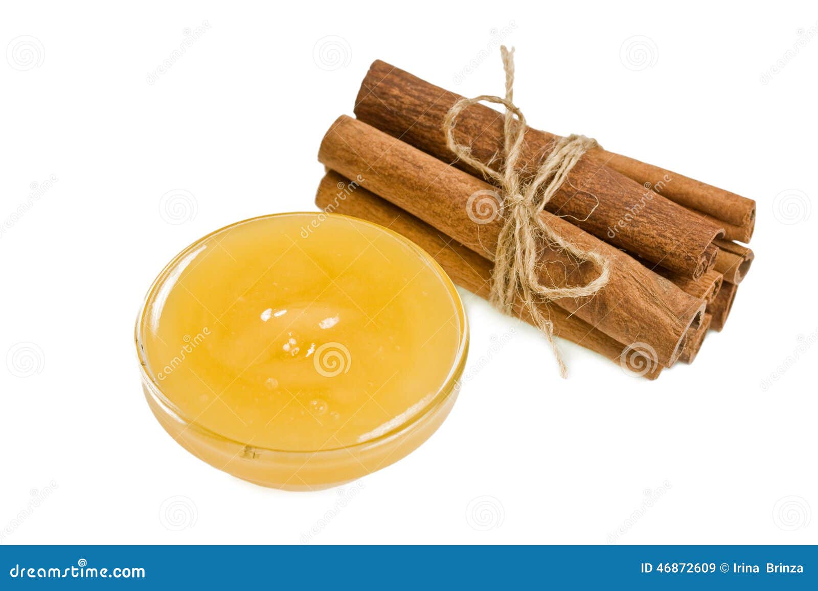 Cinnamon and honey stock image. Image of cinnamon, dessert 46872609