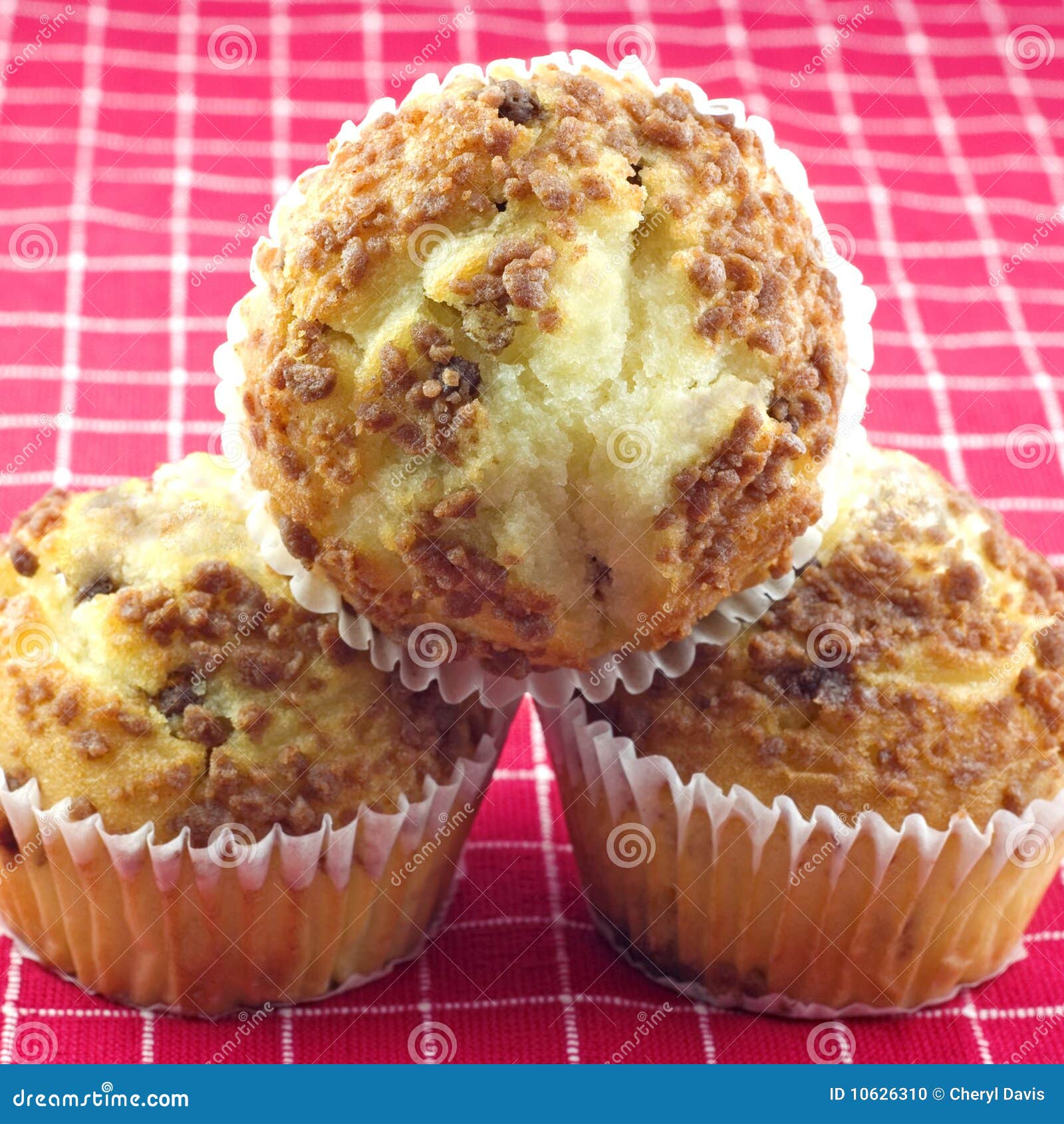 Cinnamon Muffins Square Crop Stock Photo Image of baking, square