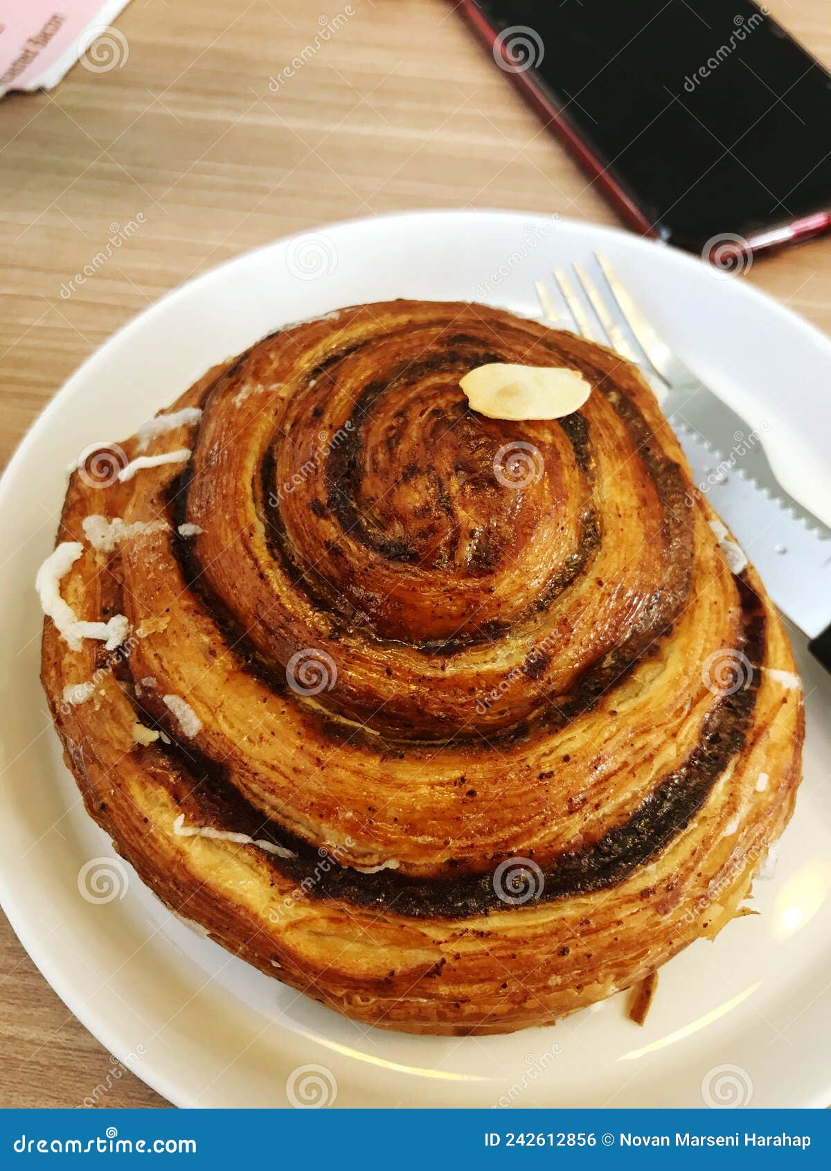 Cinnamon rolls stock photo. Image of relax, eyecandy 242612856