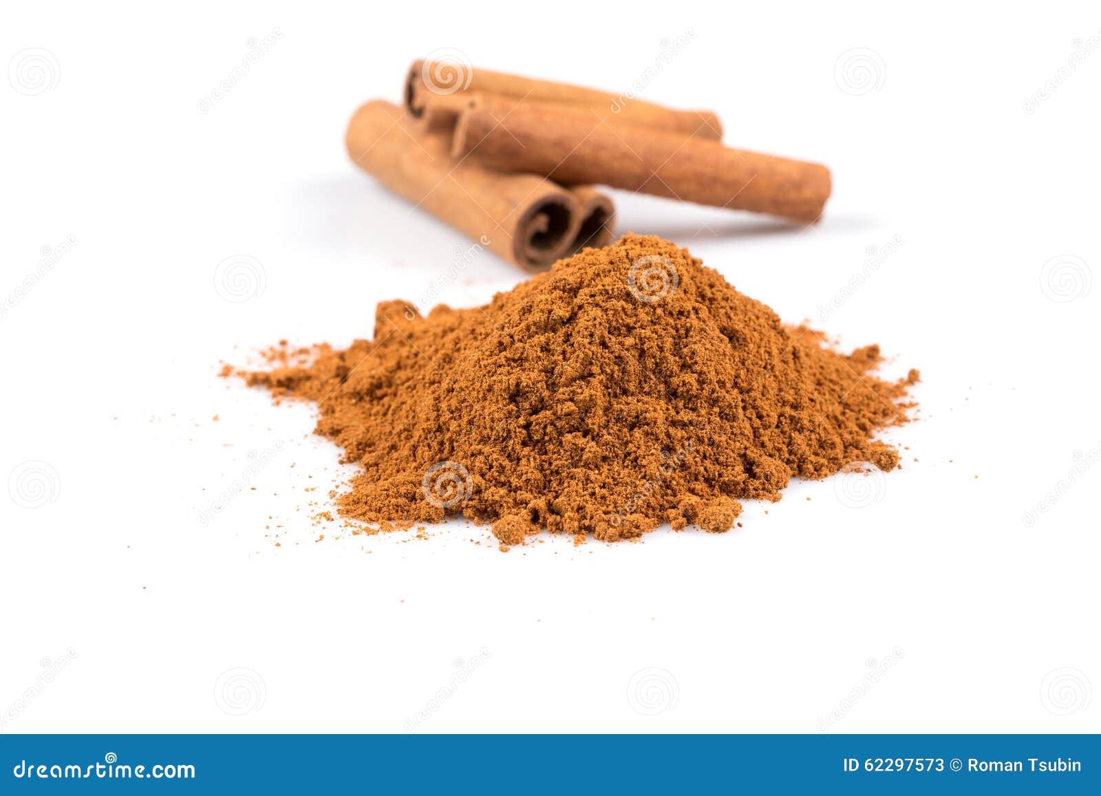 Cinnamon Sticks with Powder Stock Image Image of healthy, cooking 62297573