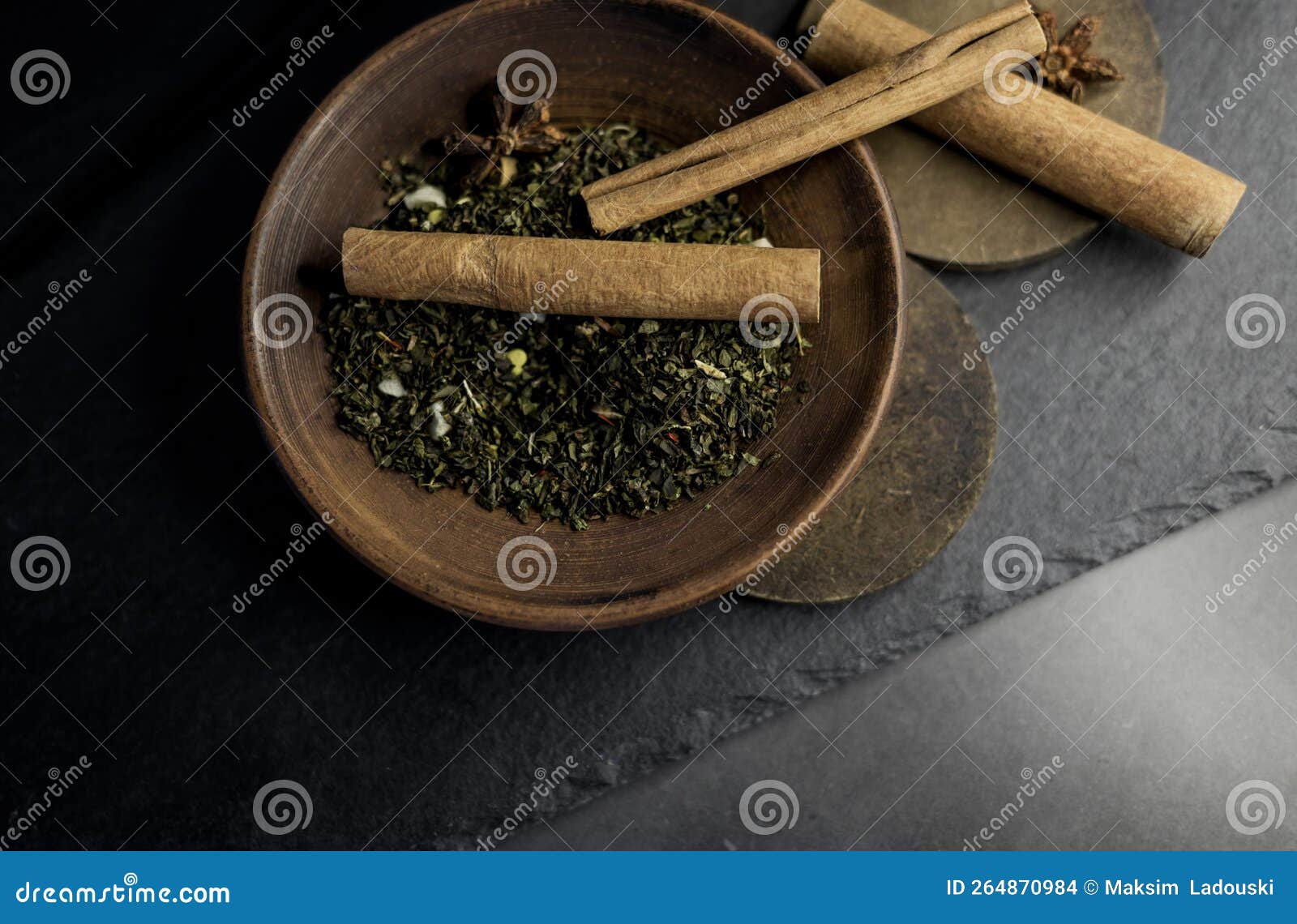 Cinnamon sticks and tea stock photo. Image of home, rustic 264870984