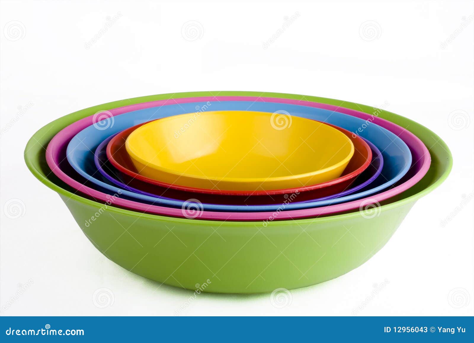 Set 12 Ciotole In Plastica Con Coperchi - Mixing Bowls Per Cucina, Microonde E Conservazione - Foto 7