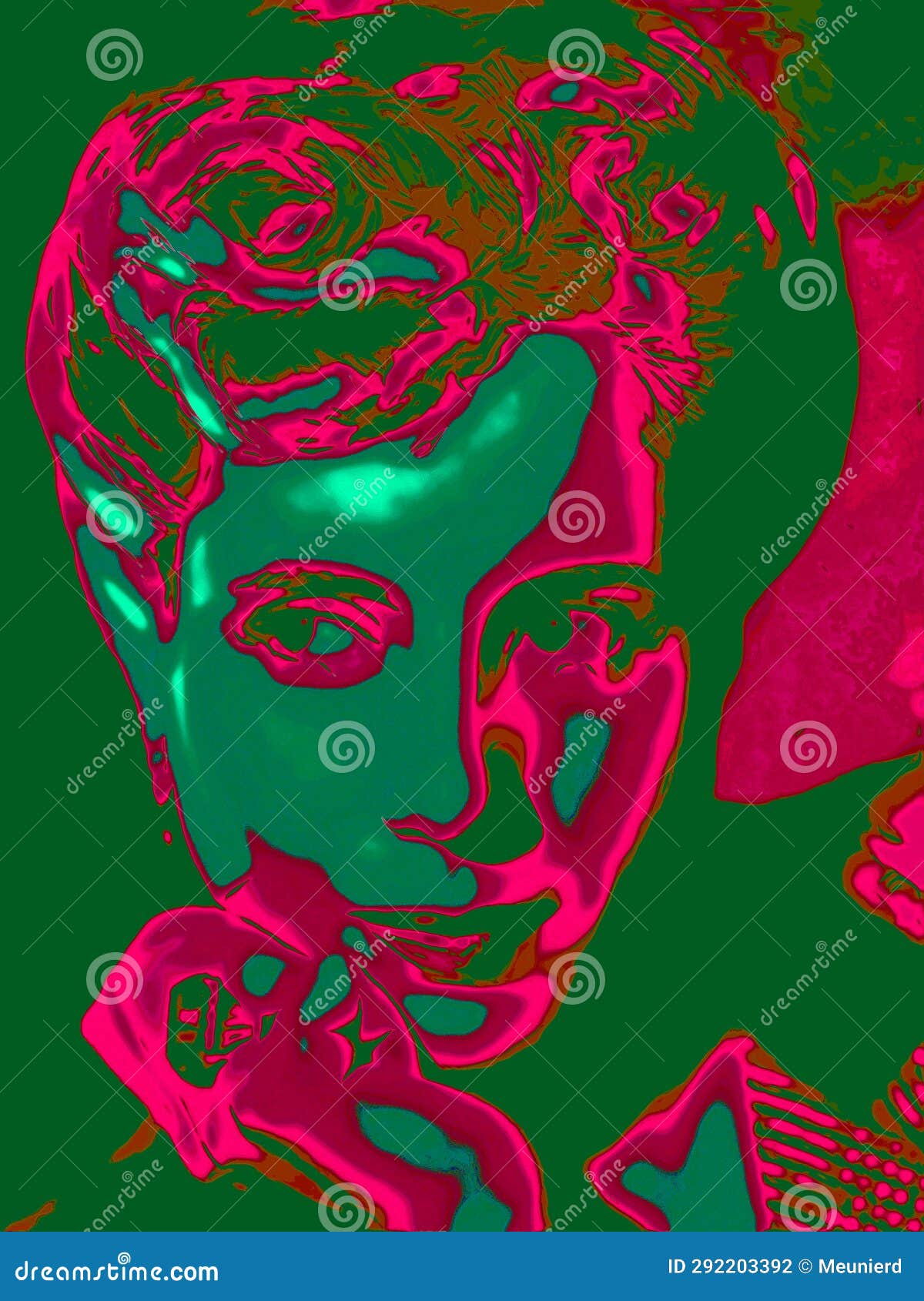 Pop Art Maria Eva Duarte De Peron of or Eva Peron Editorial Photography ...