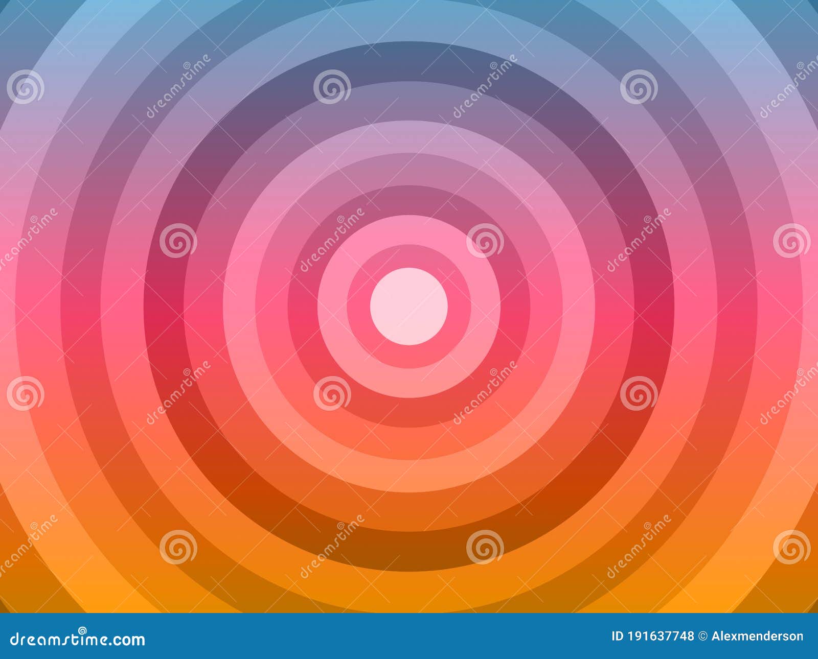 Abstract Colorful Background with Rounded Pattern Stock Photo - Image ...