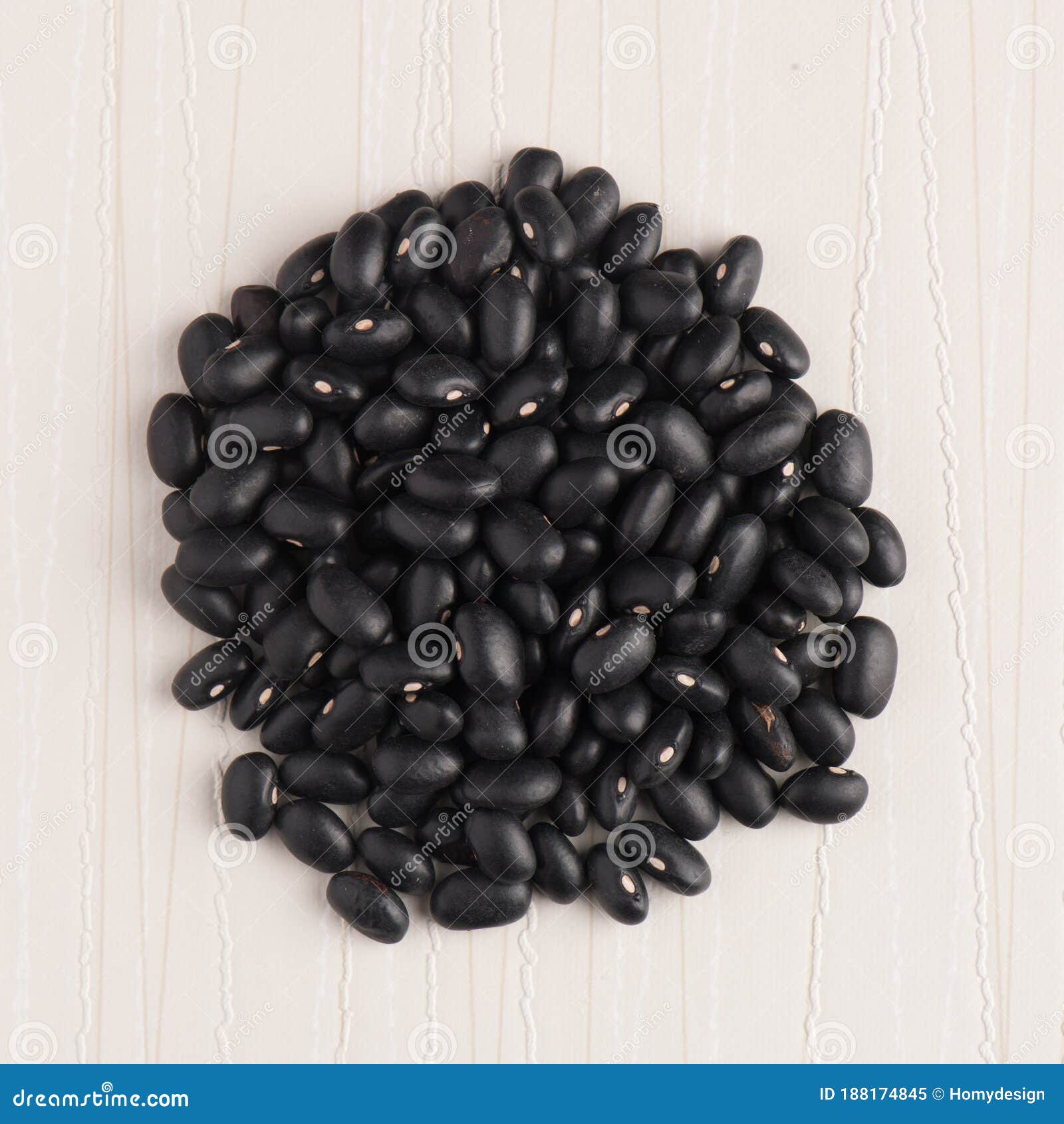 Circle of black beans stock image. Image of vegetarian 188174845