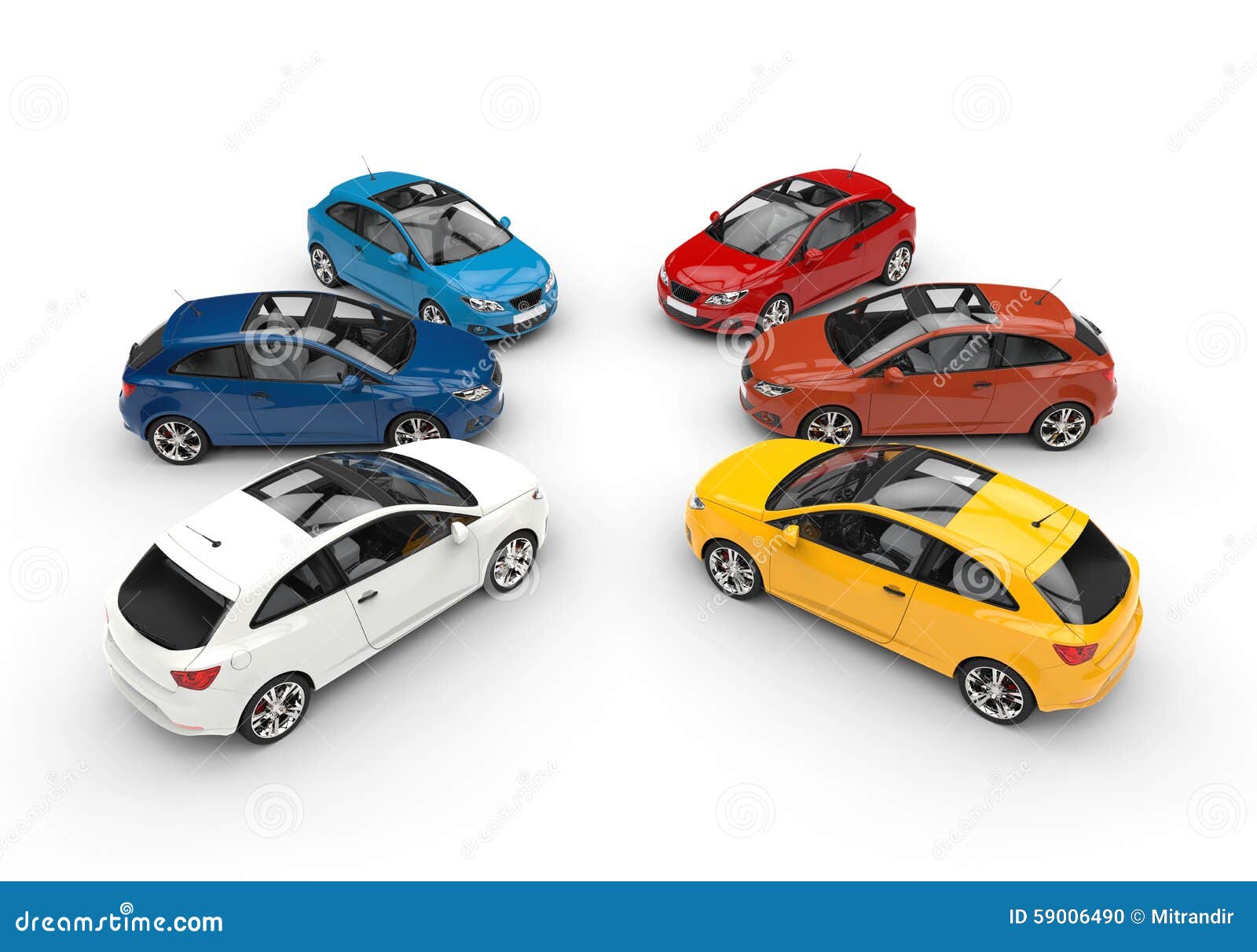 Circle of Cars stock illustration. Illustration of real 59006490