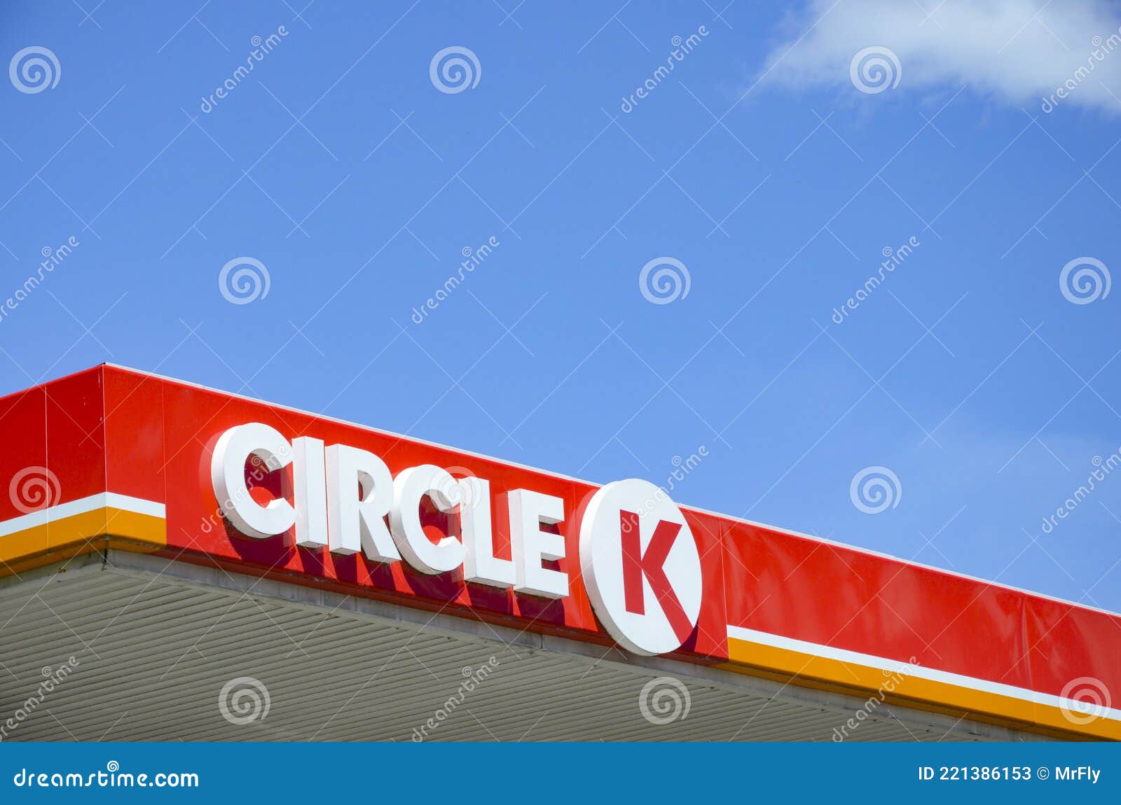 Circle K Gas Station Logo Editorial Photo 221386153