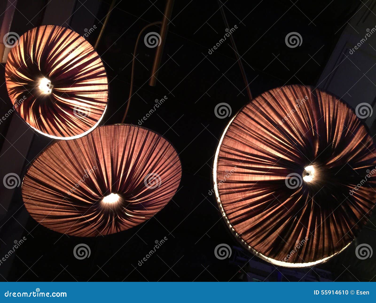 Circle lights stock photo. Image of round, lights, darkness 55914610